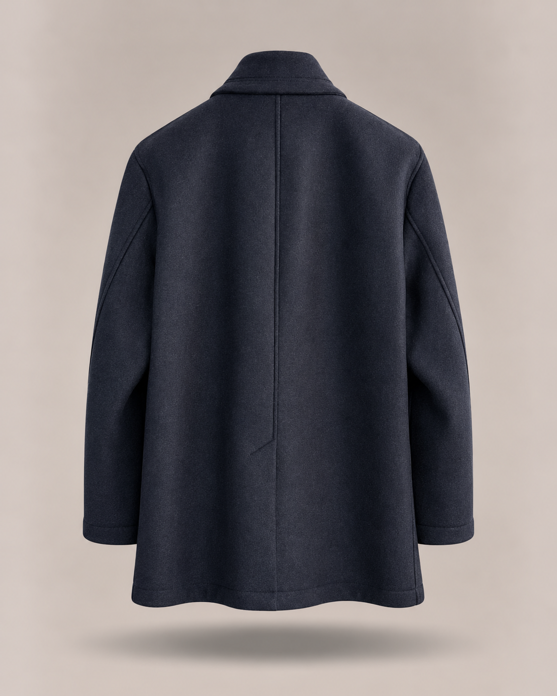 DIGEL MOVE — Cappotto blu navy con collo alto