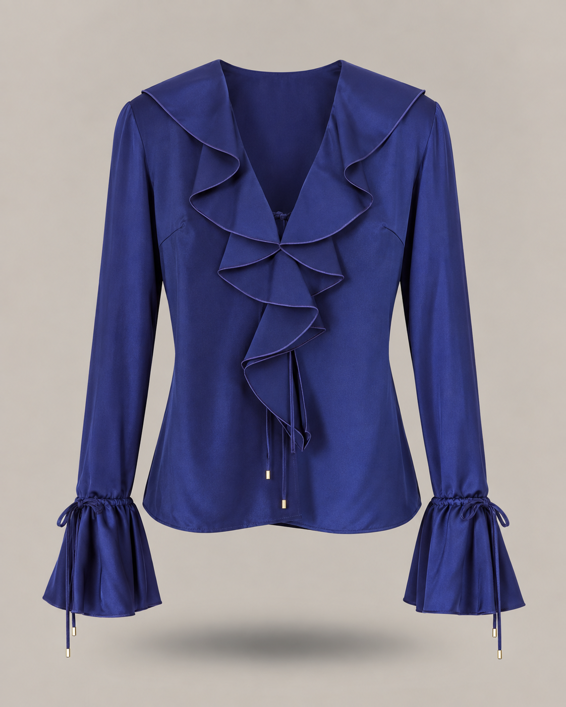 BLUMARINE - blusa in viscosa