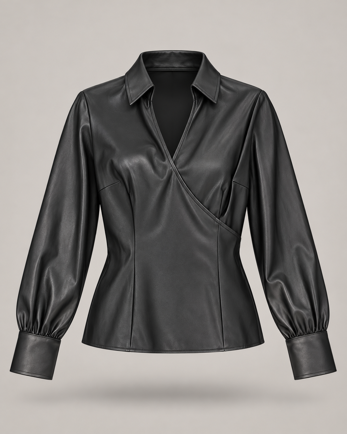 NENETTE - Blusa Fiaba effetto pelle