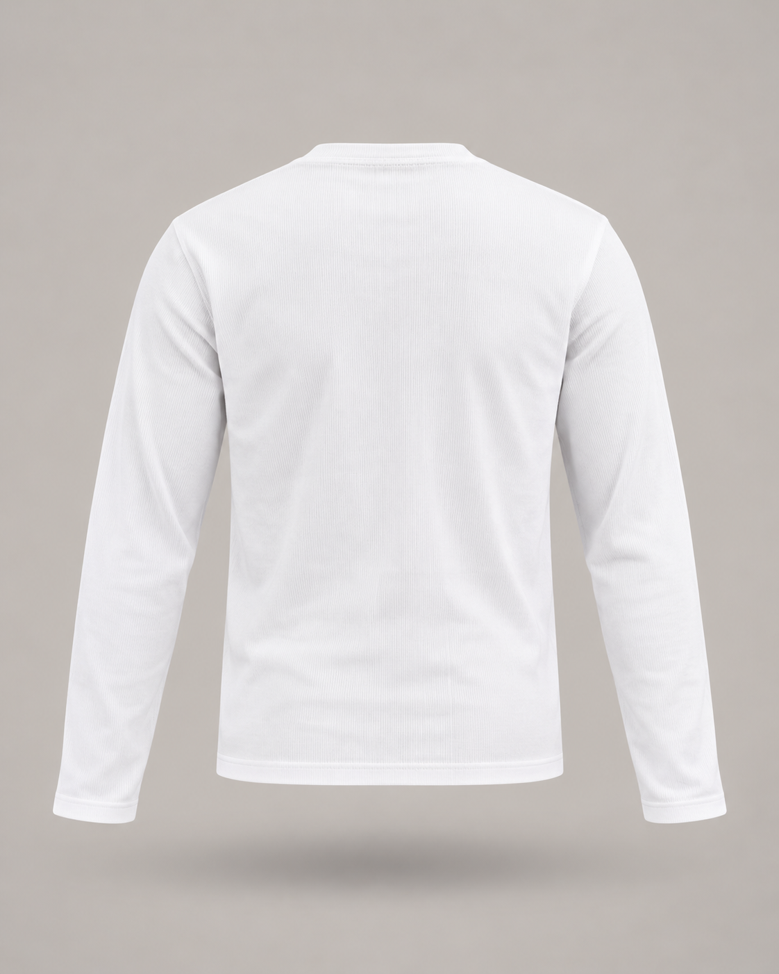 JUST WEST - Long Sleeve Henley Shir
