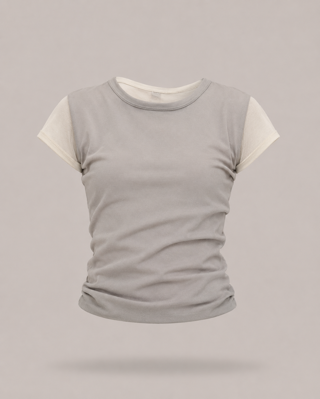 PINKO - t- shirt sovrapposta