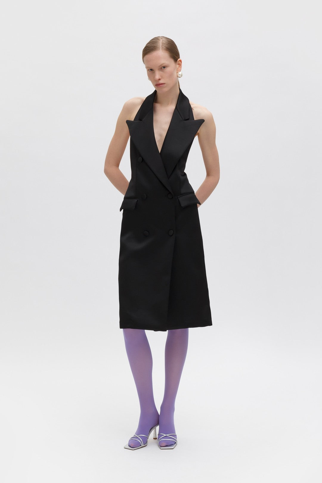 WEILI ZHENG MAXI ABITO GILET