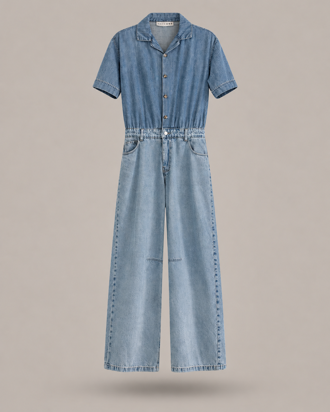 HAVEONE - jumpsuit in denim