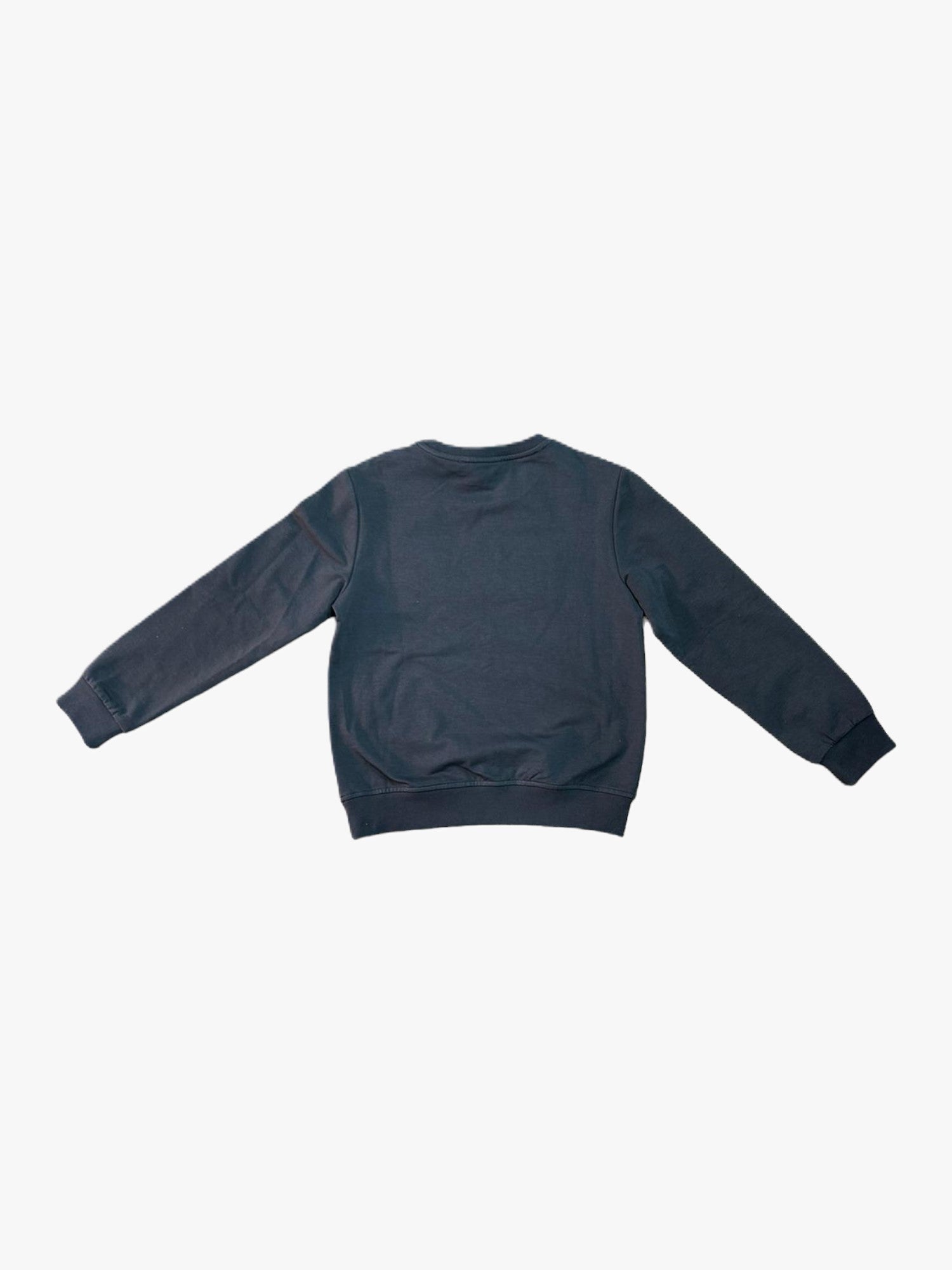 BLUE CREW NECK SWEATSHIRT FOR CHILDREN