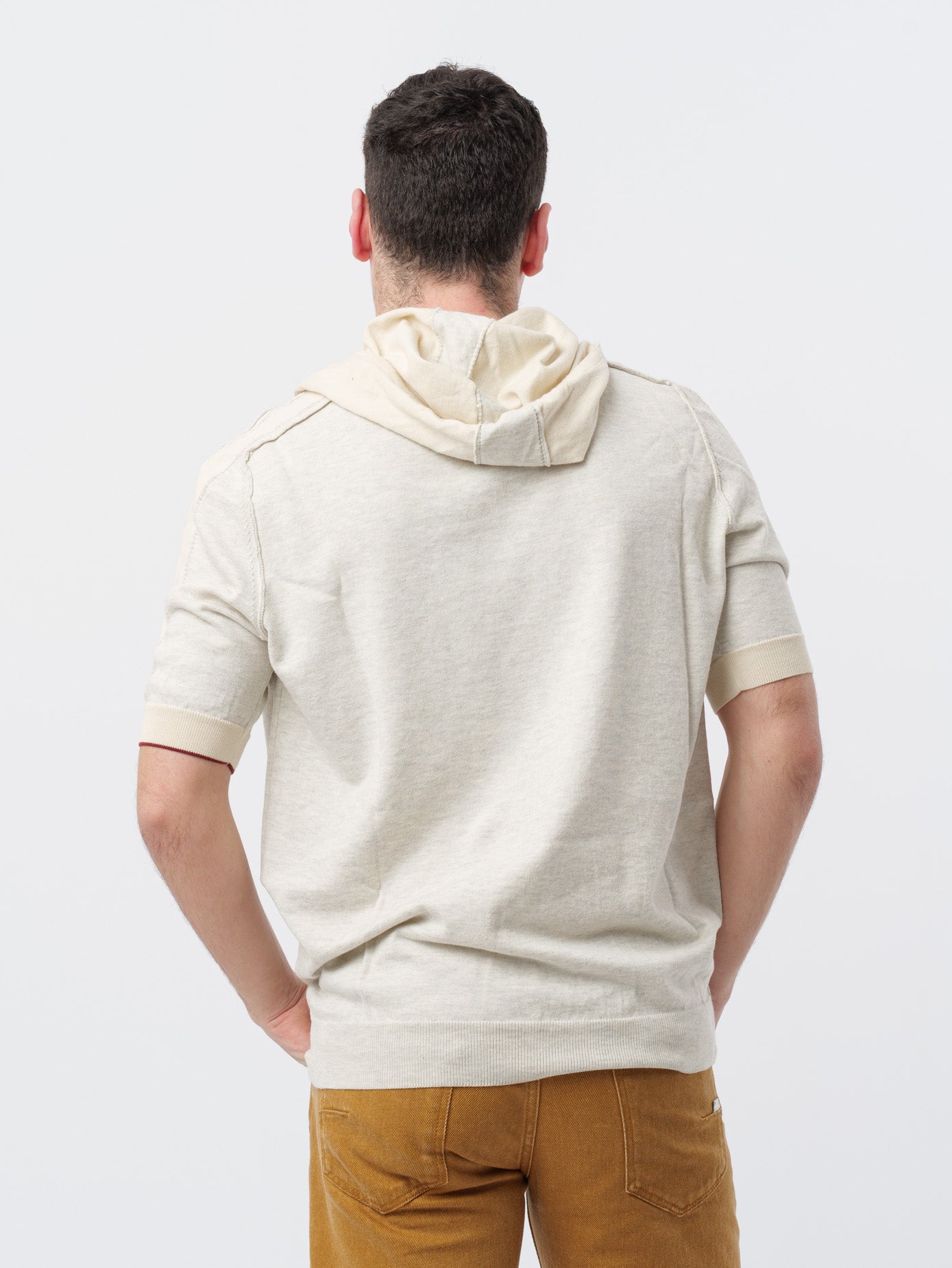 T-shirt in filo con cappuccio H953