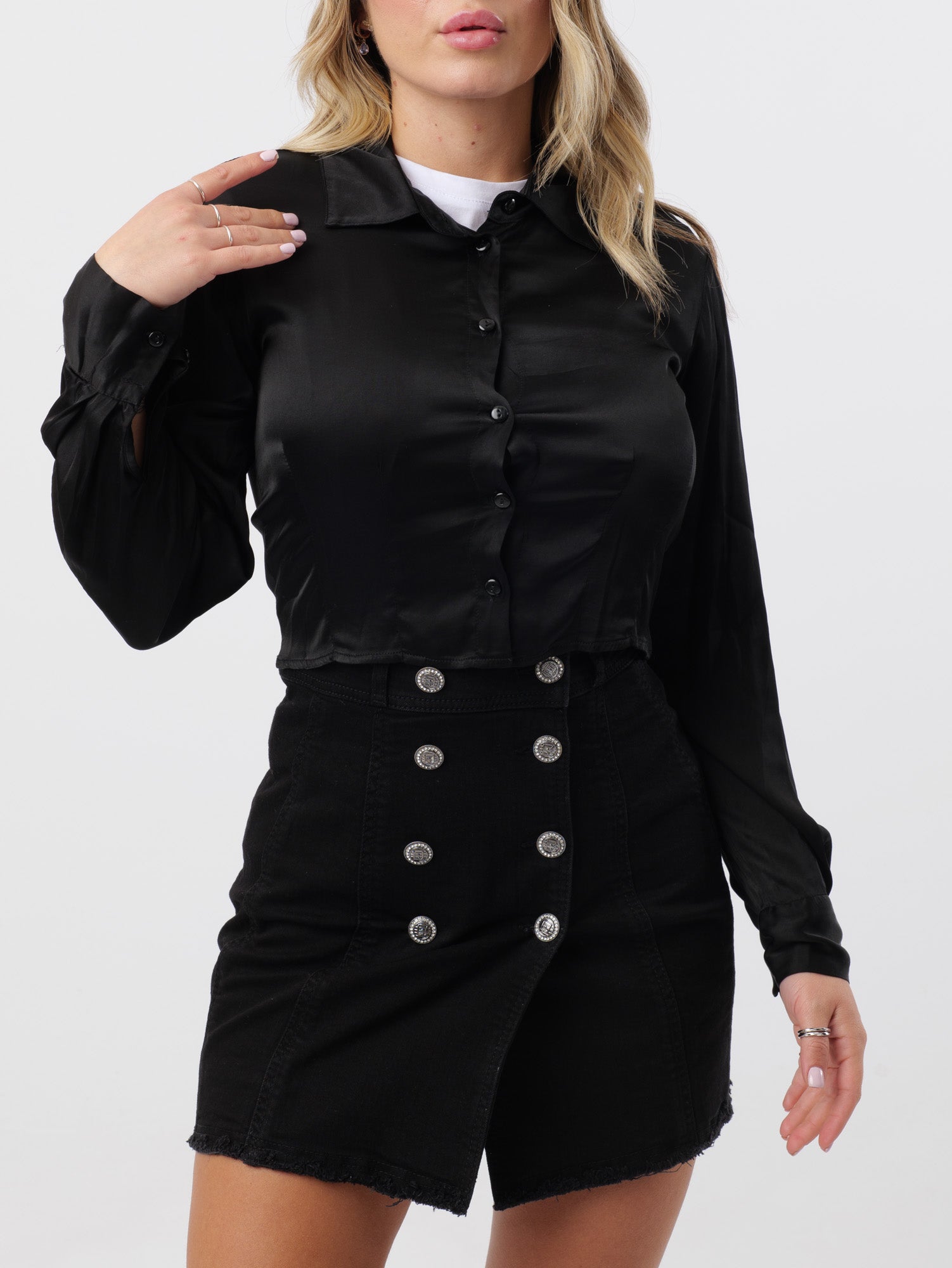 CAMICIA CROP DIXIE
