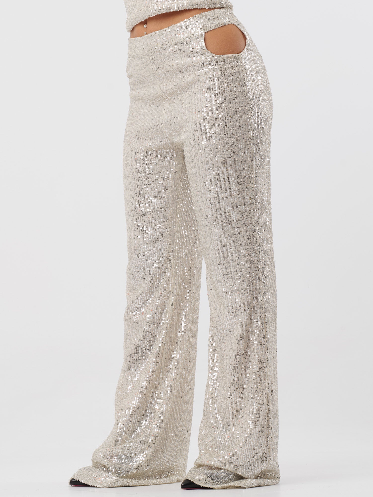 PANTALONE PAILETTES TENSIONE IN