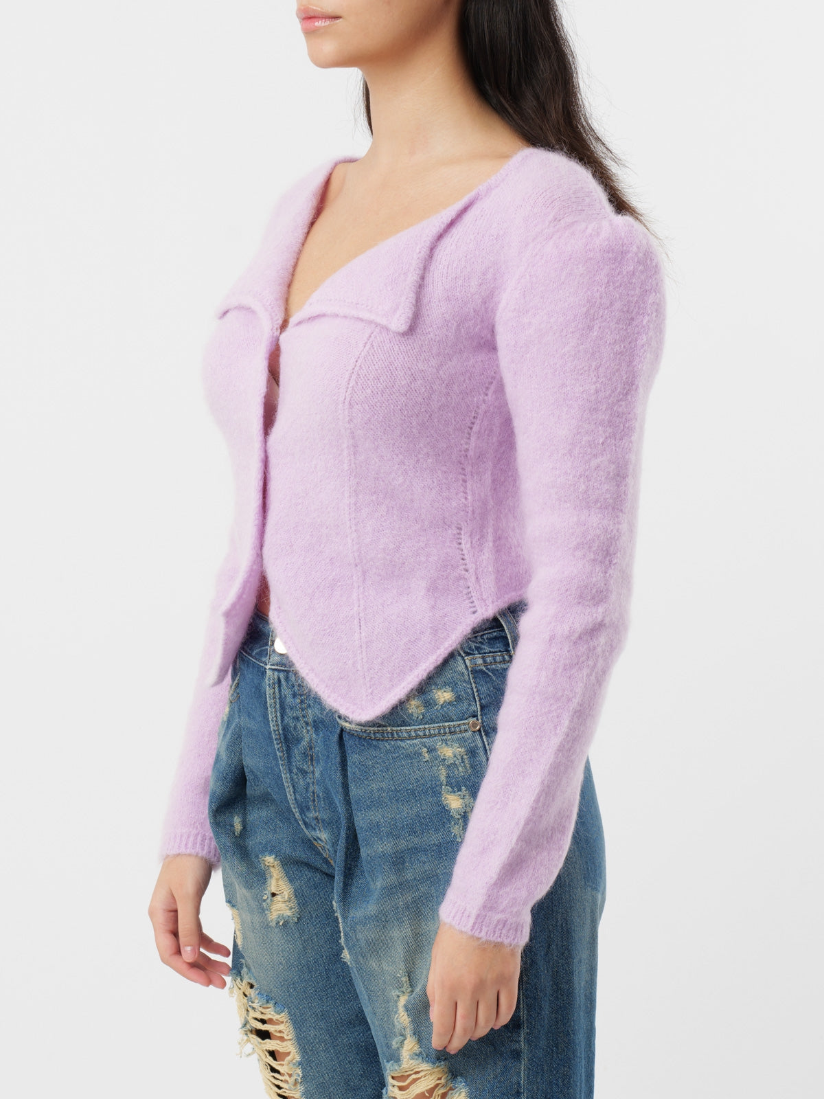 PULLOVER CON BOTTONI BLUGIRL BLUMARINE