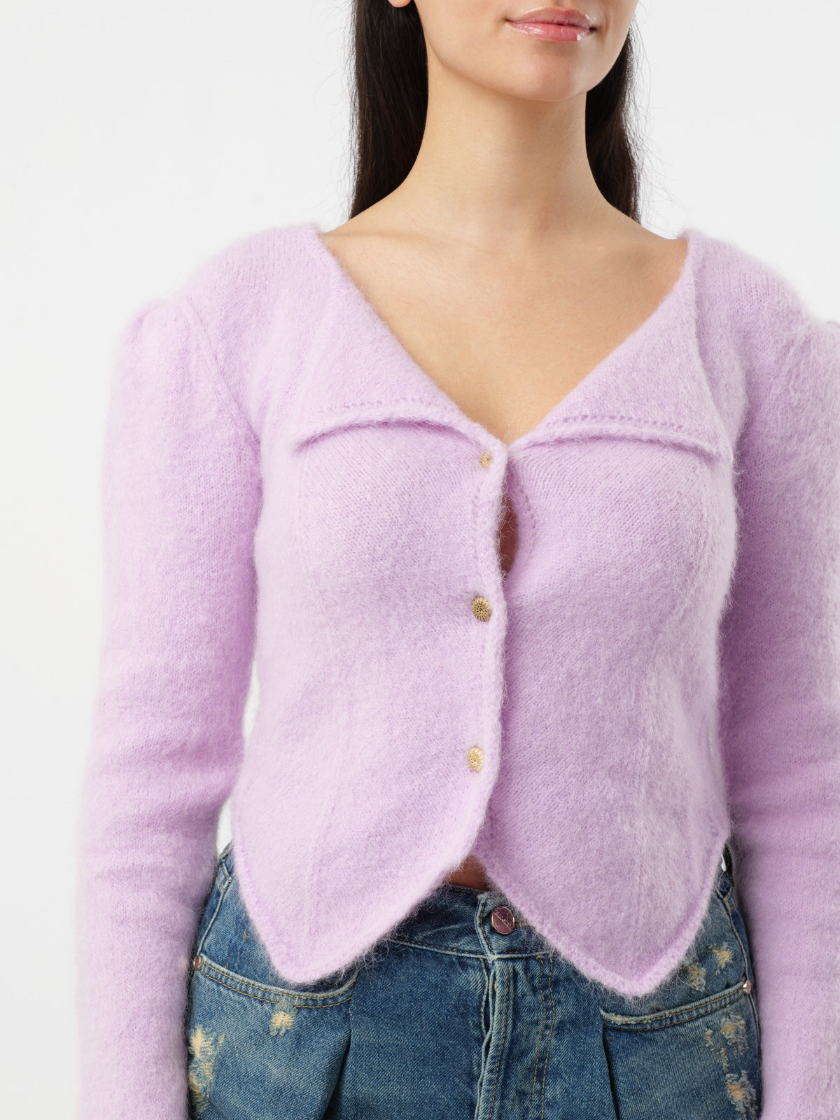 PULLOVER CON BOTTONI BLUGIRL BLUMARINE