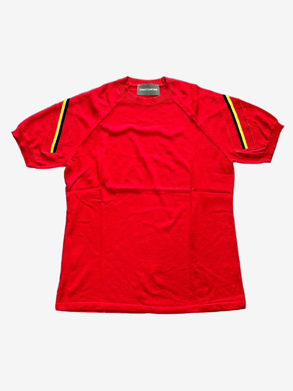 T-SHIRT OVERSIZE ROSSA DONOTCONFORM