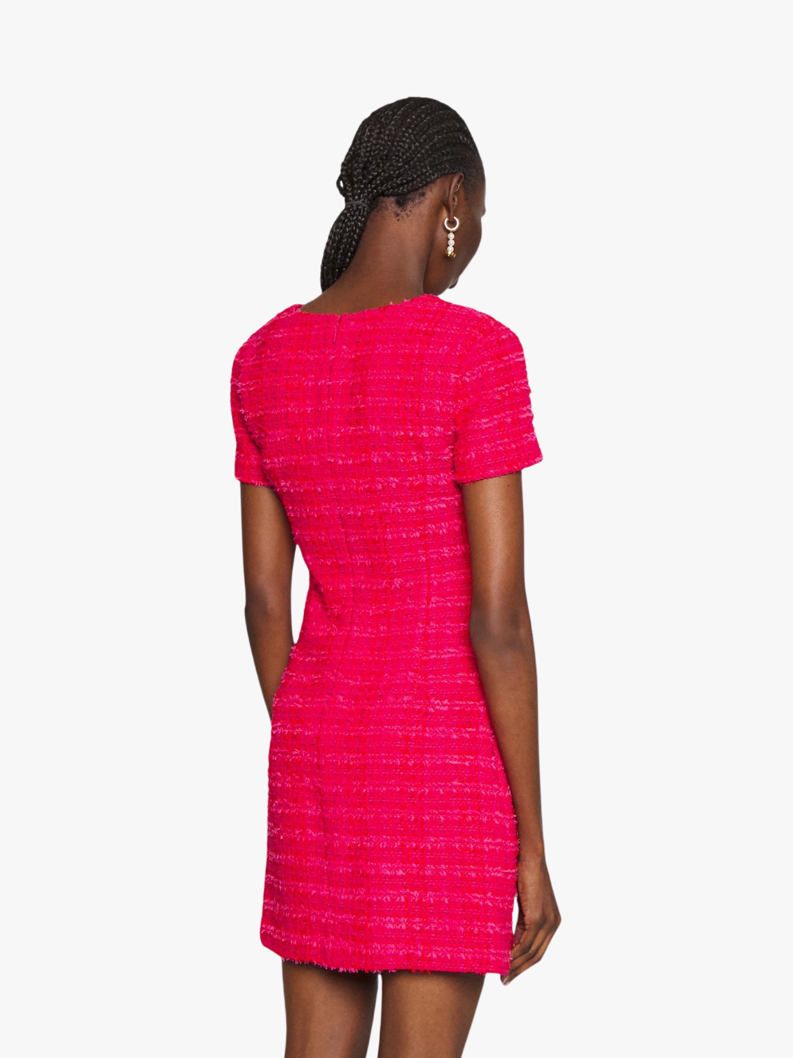 ABITO "ARIOSO" TWEED FANTASIA FUCSIA