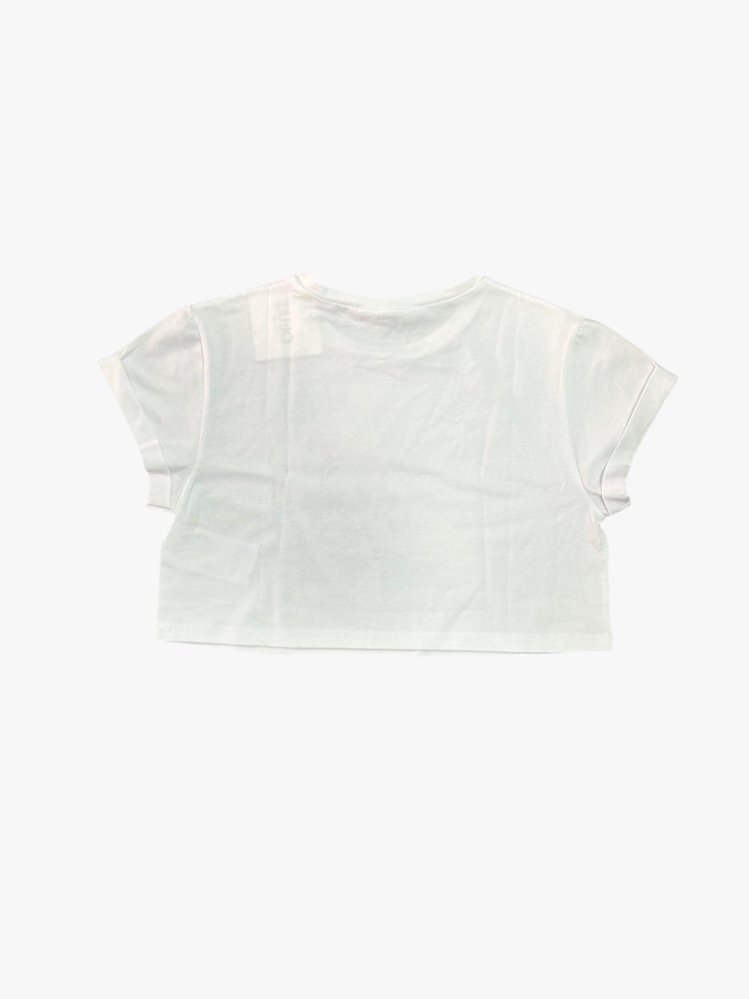 T-SHIRT BANANA CROPPED BAMBINO
