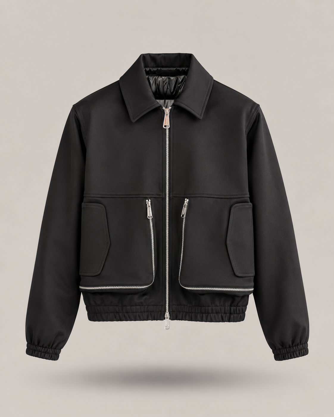 UNGARO — Bomber nero tecnico