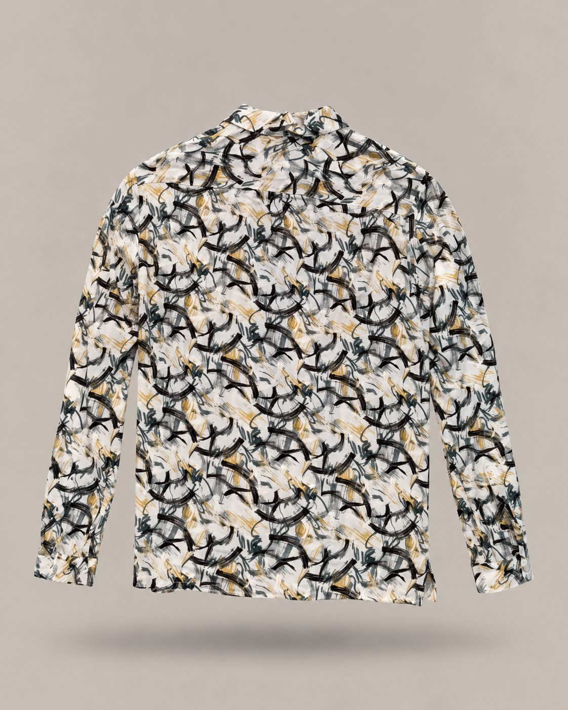 IMPERIAL - camicia stampa astratta regular fit