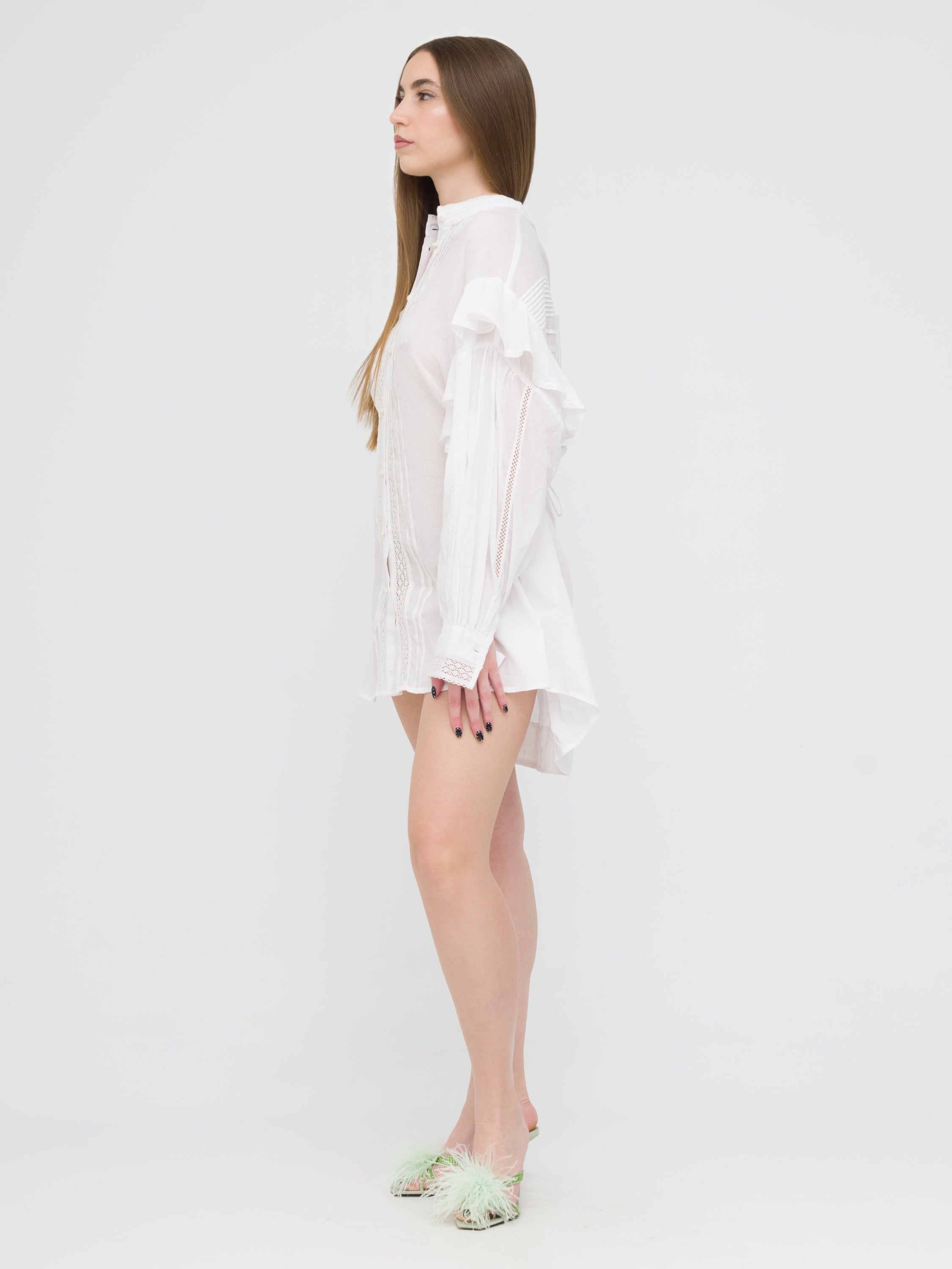EMMA E GAIA - chemisier White