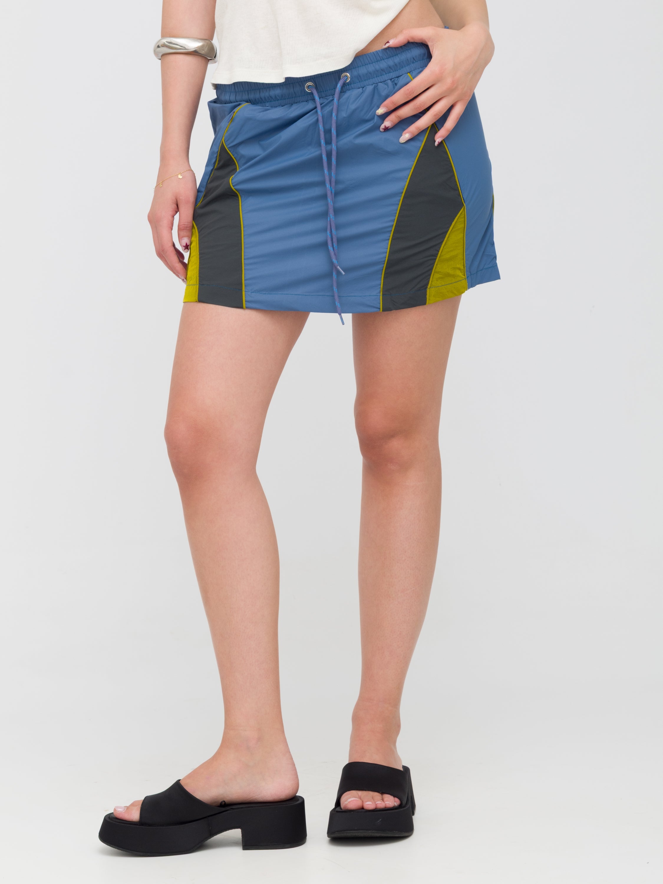 PINKO - skort mini blue