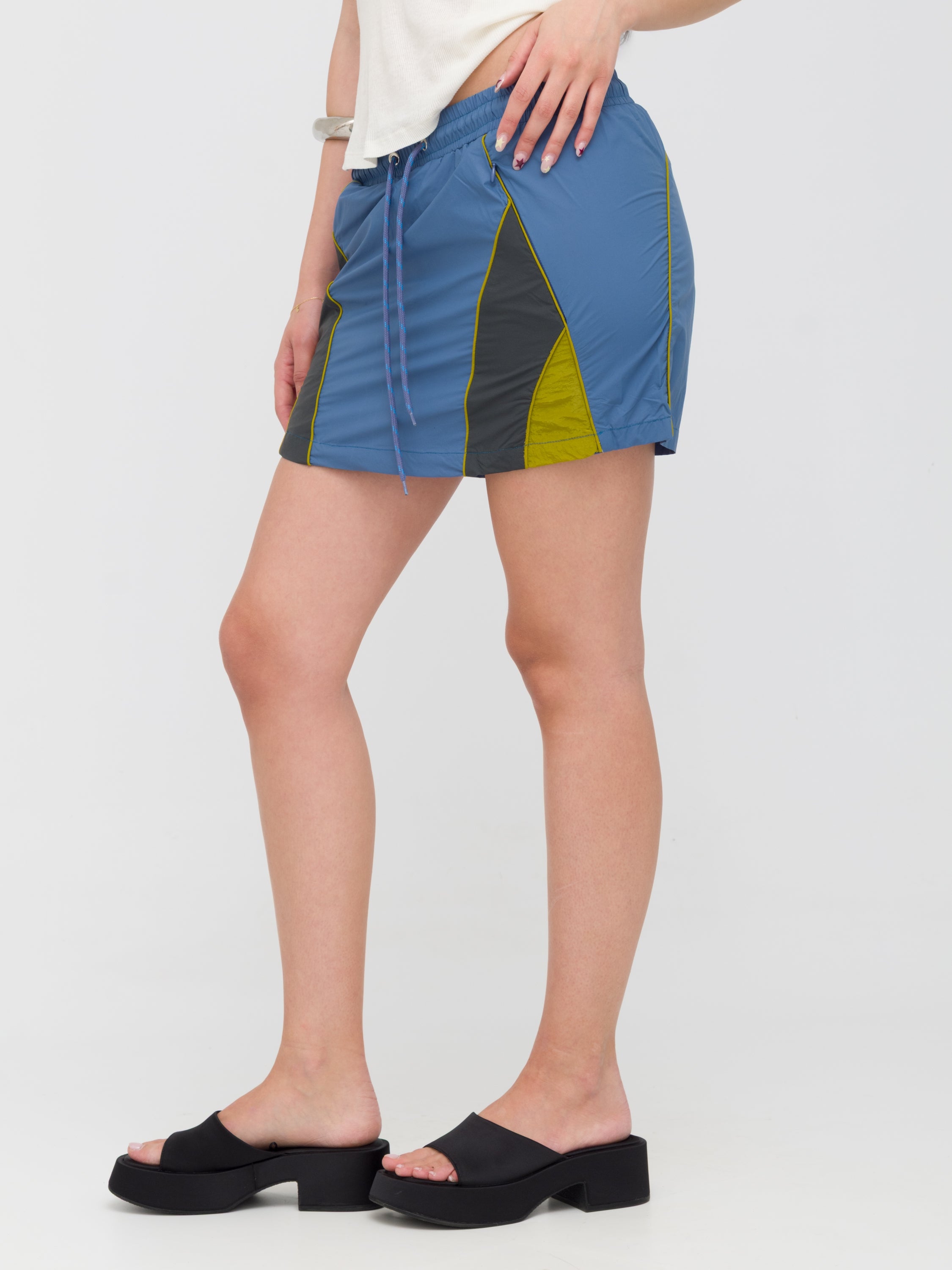 PINKO - skort mini blue