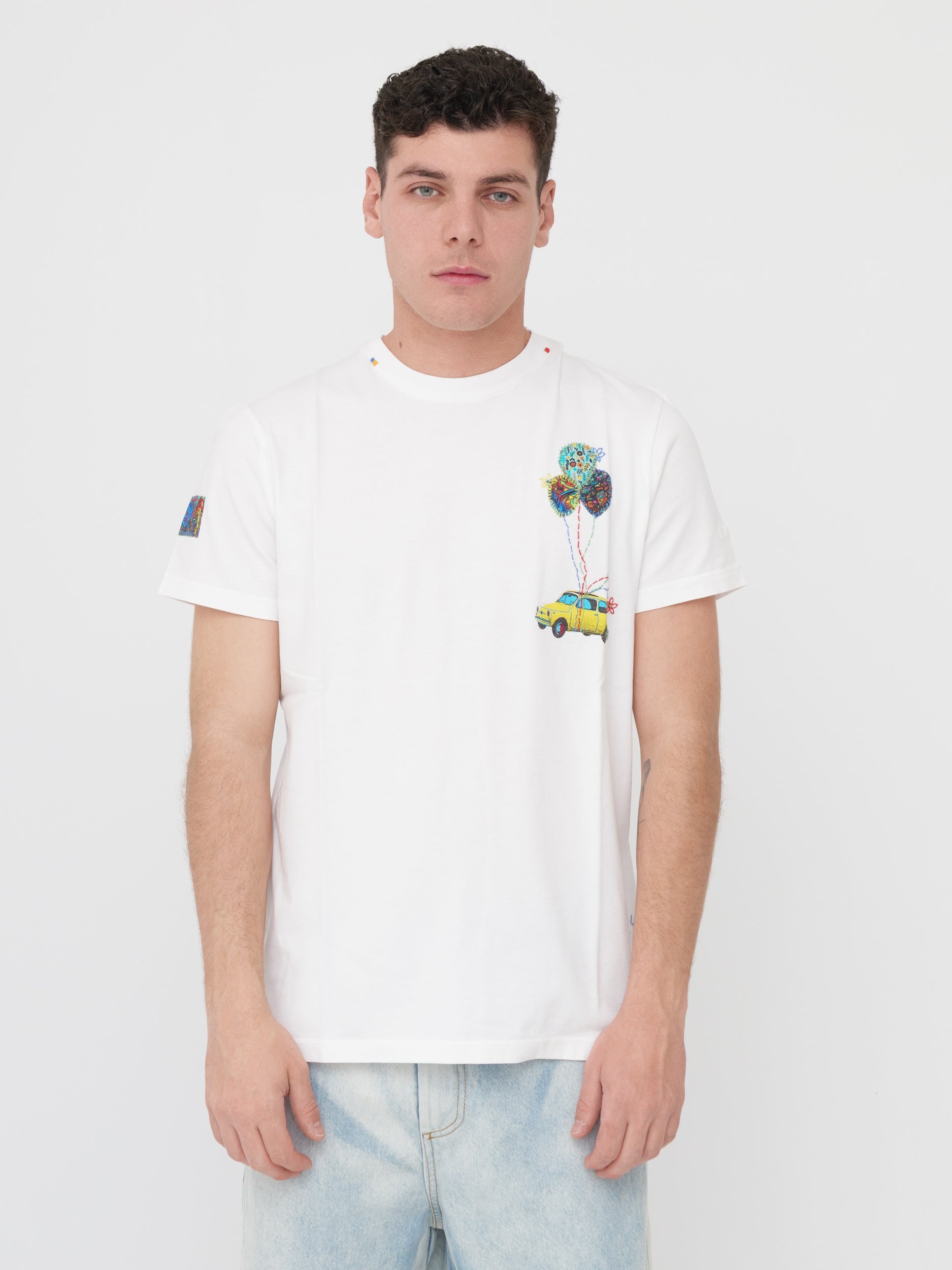 SHOCKLY - t-shirt White con stampe