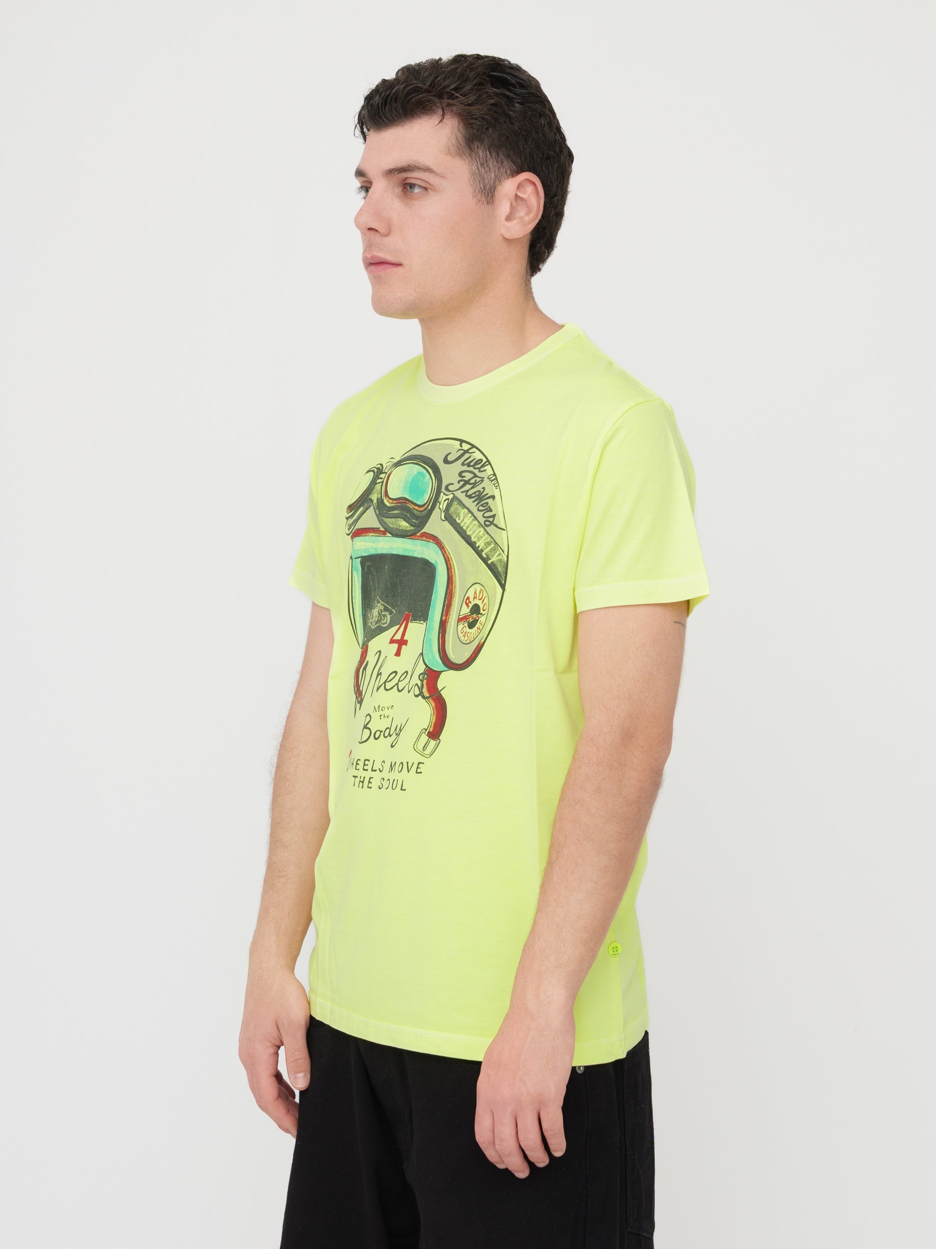 SHOCKLY - T- shirt giallo lime