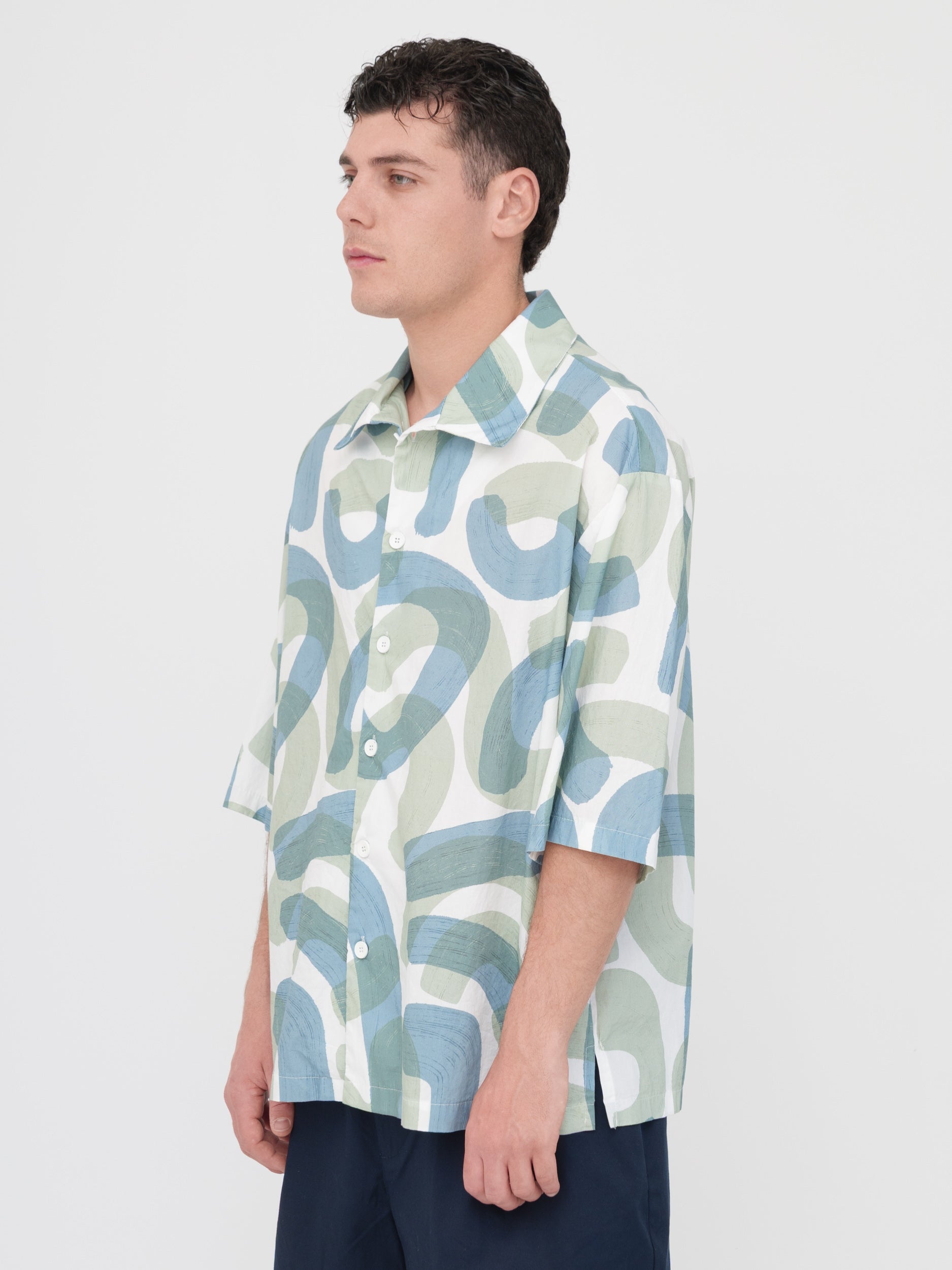 IMPERIAL - camicia mezze maniche fantasia