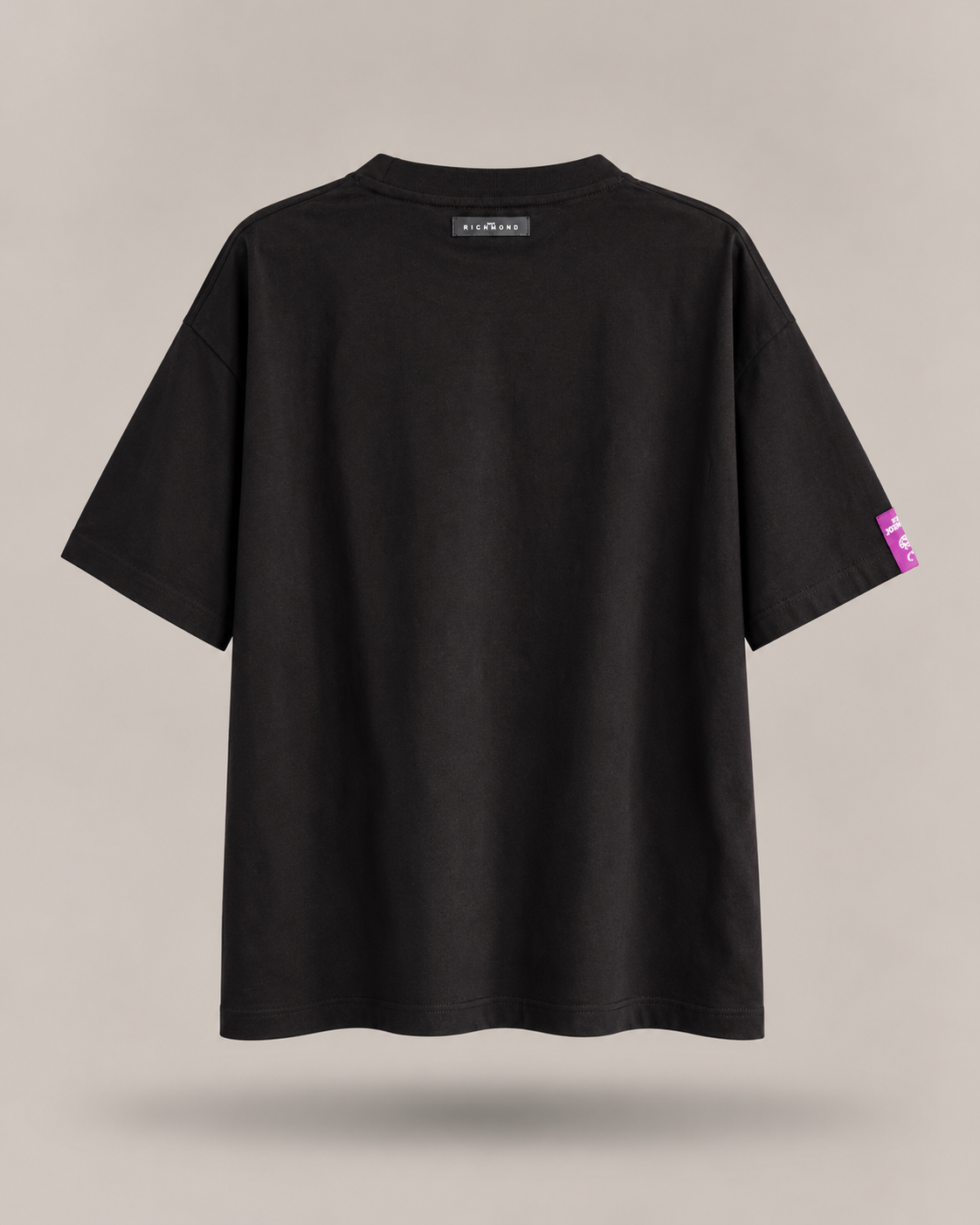 JOHN RICHMOND — T-shirt nera graphic