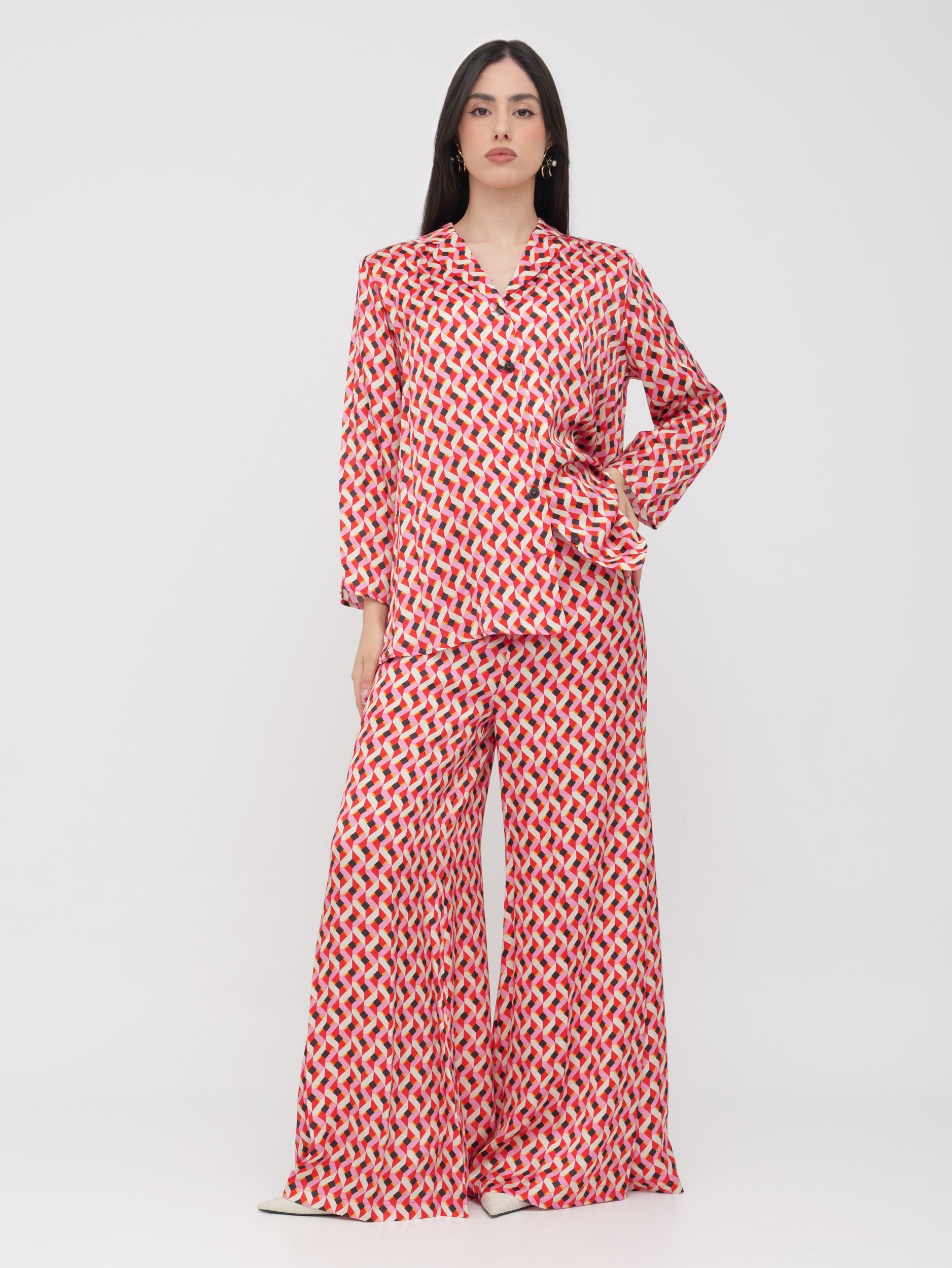 EMMA & GAIA - coordinato prisma rosso