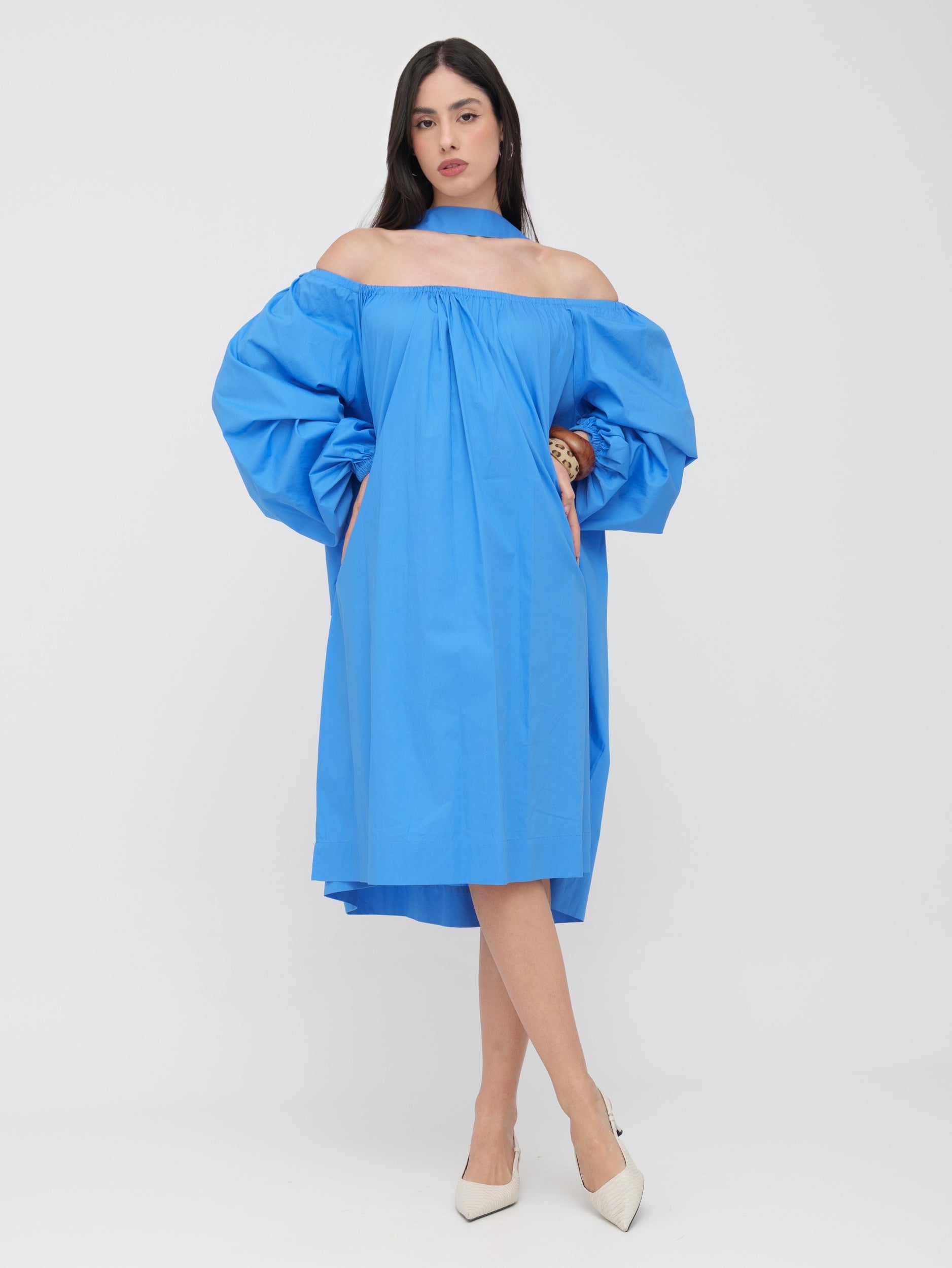 EMMA & GAIA - abito scollo a barca