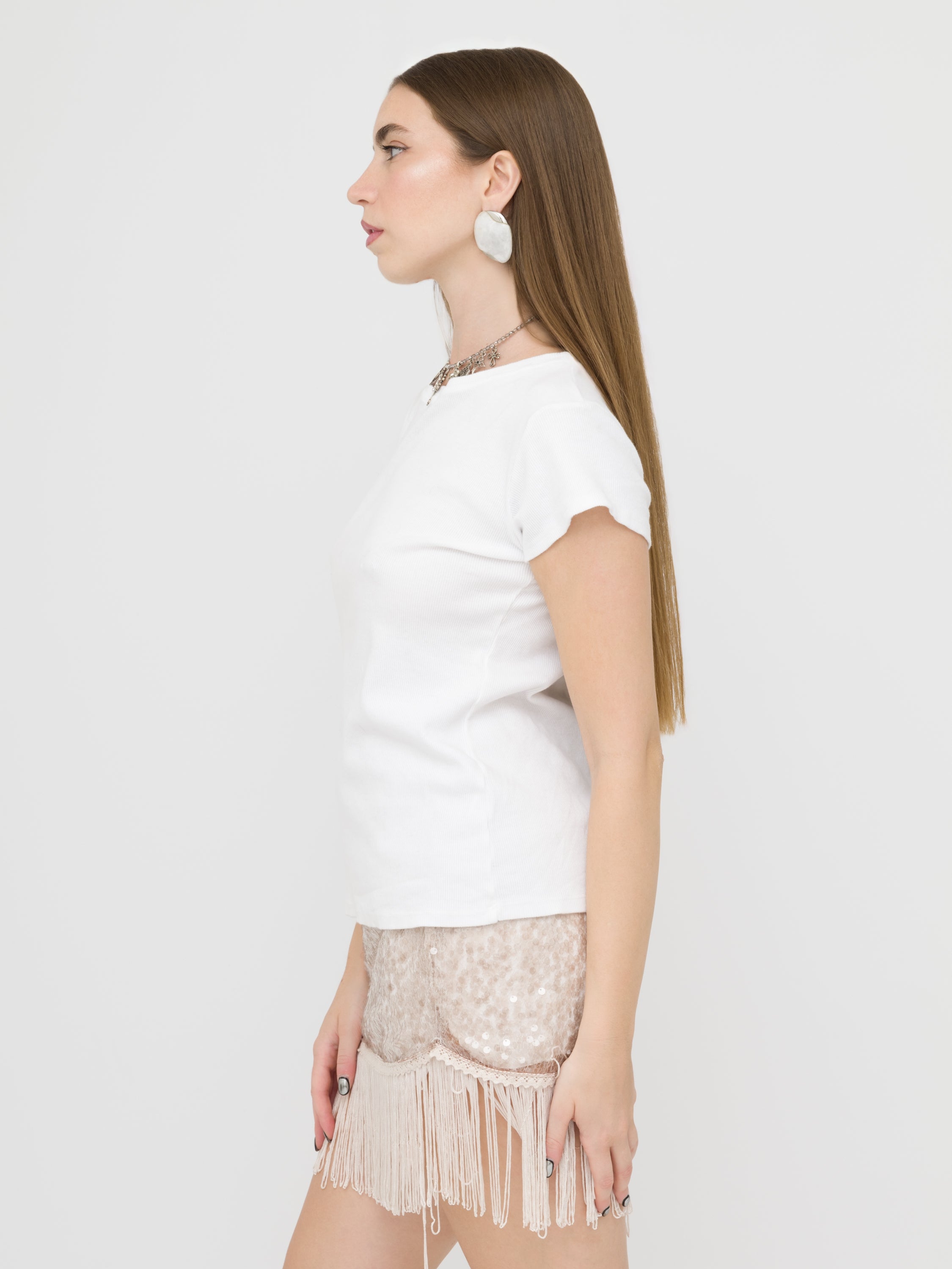 HAVEONE- t-shirt White a costine