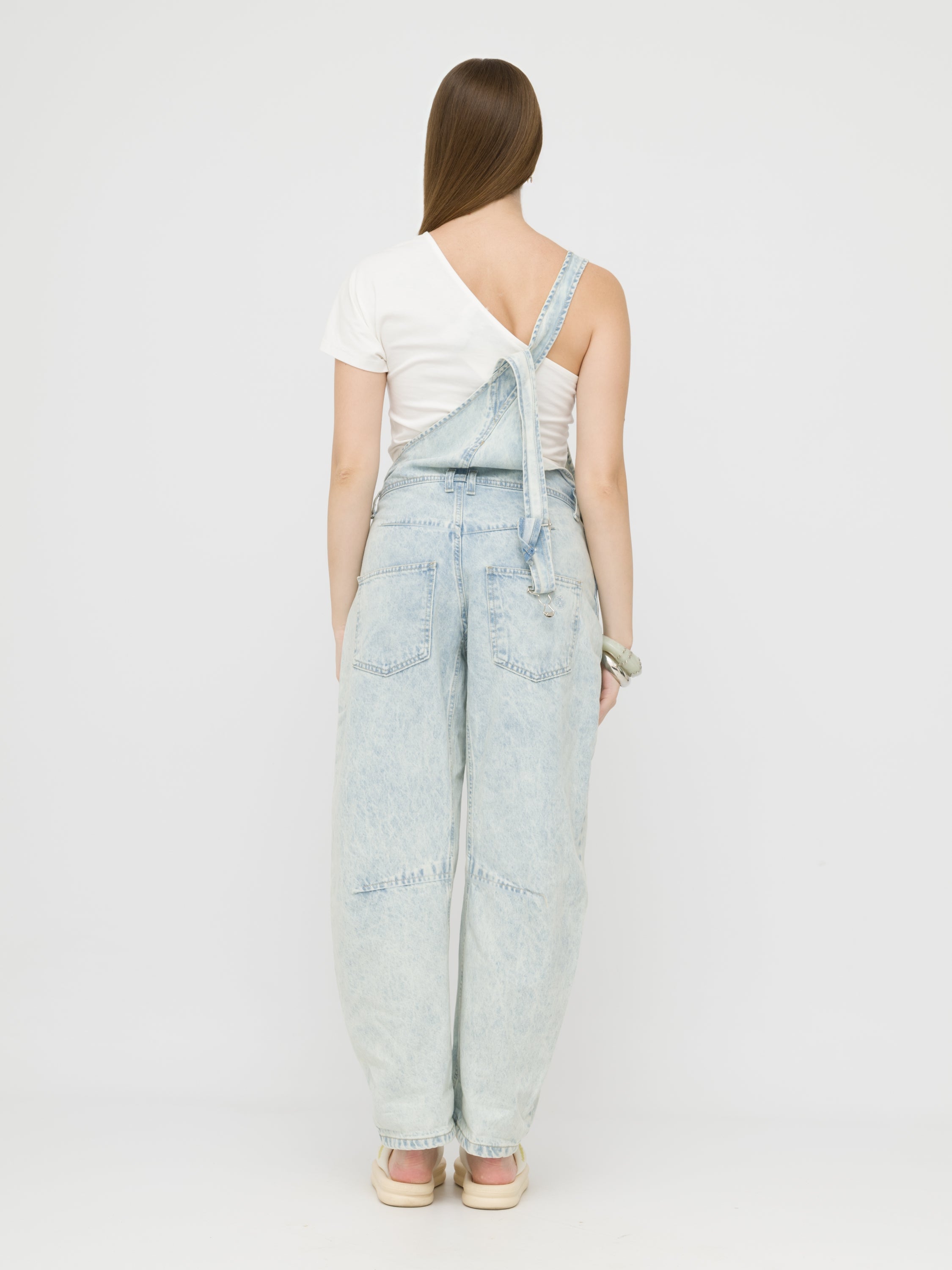 HAVEONE- salopette ballon in denim