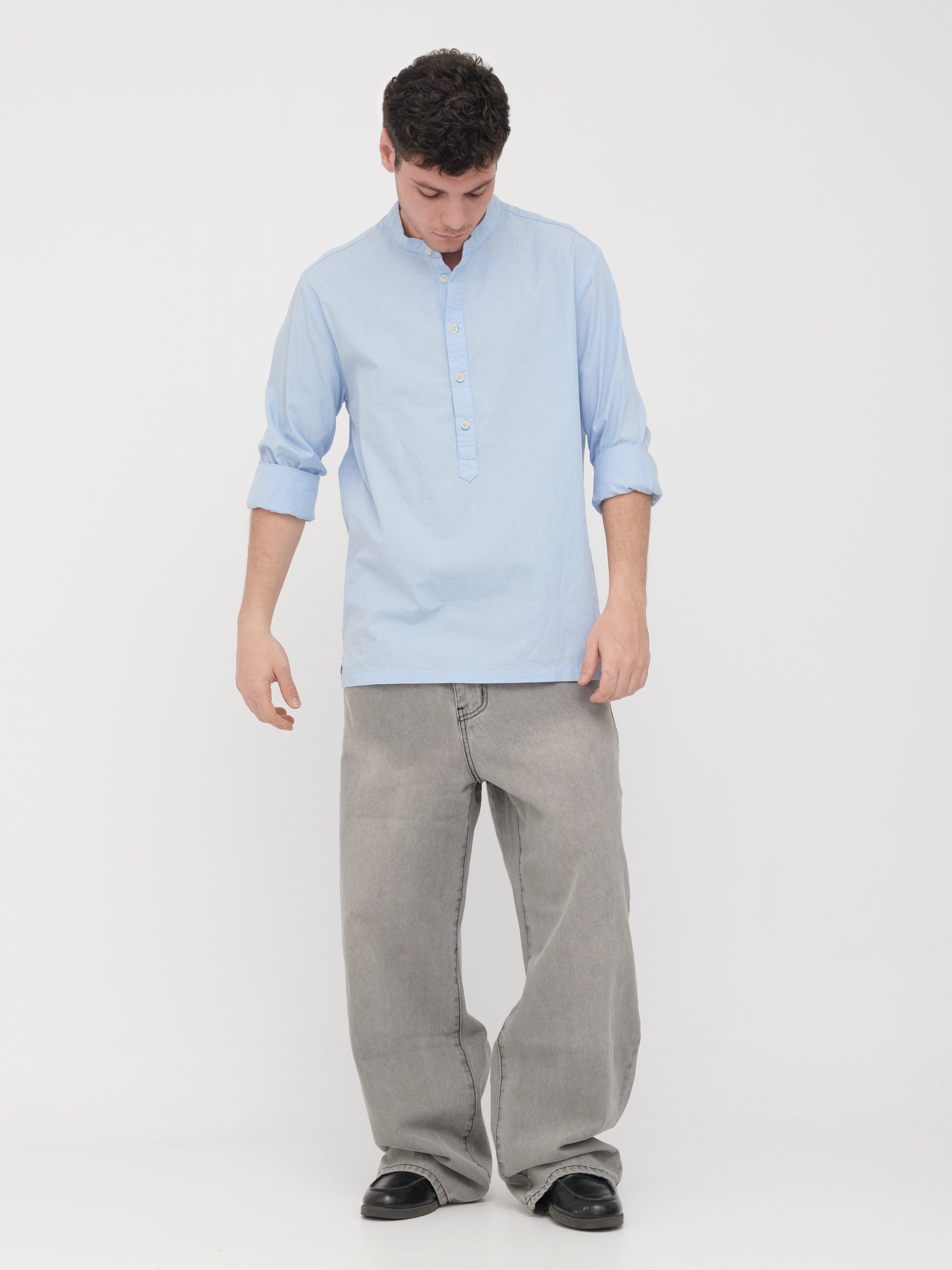 IMPERIAL - camicia regular azzurra