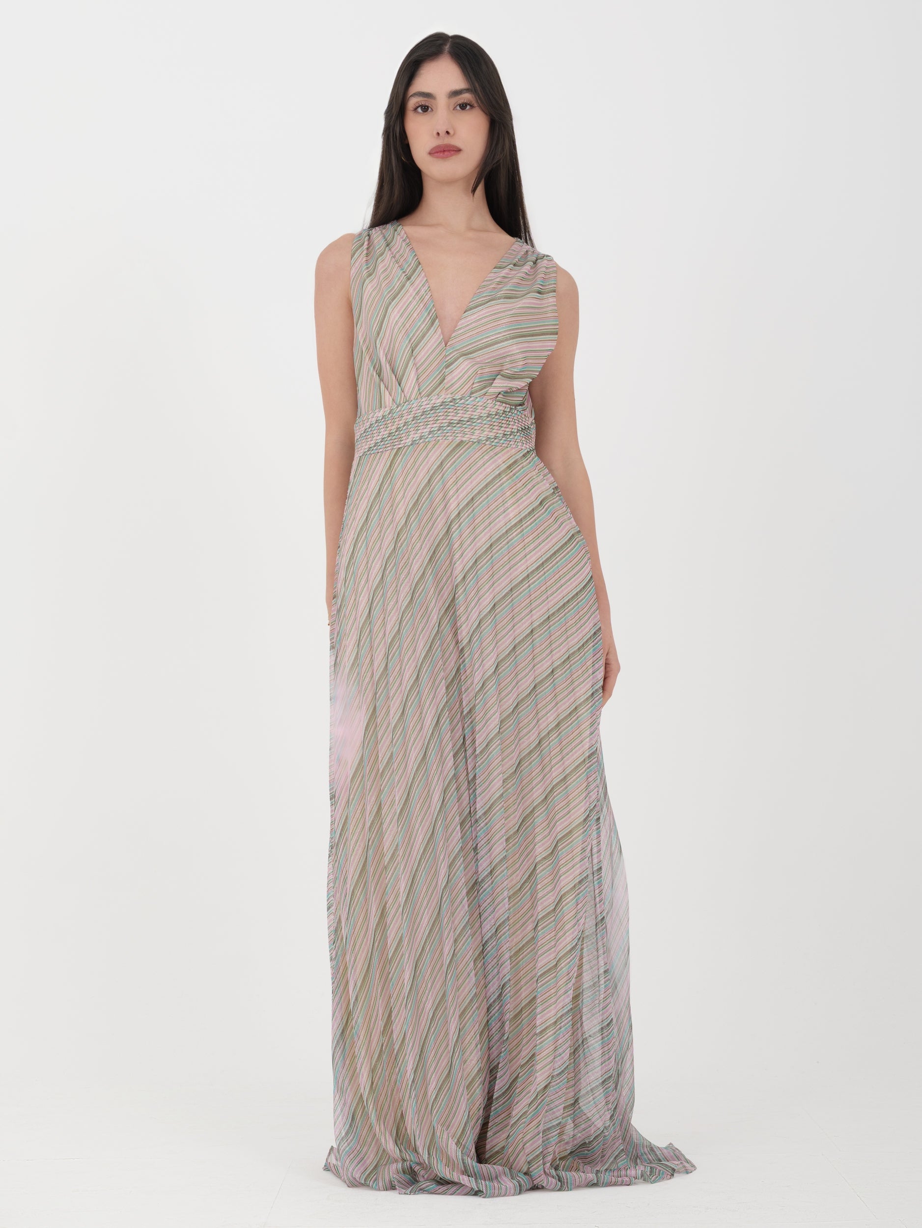 Abito lungo Nenette modello Auspicio