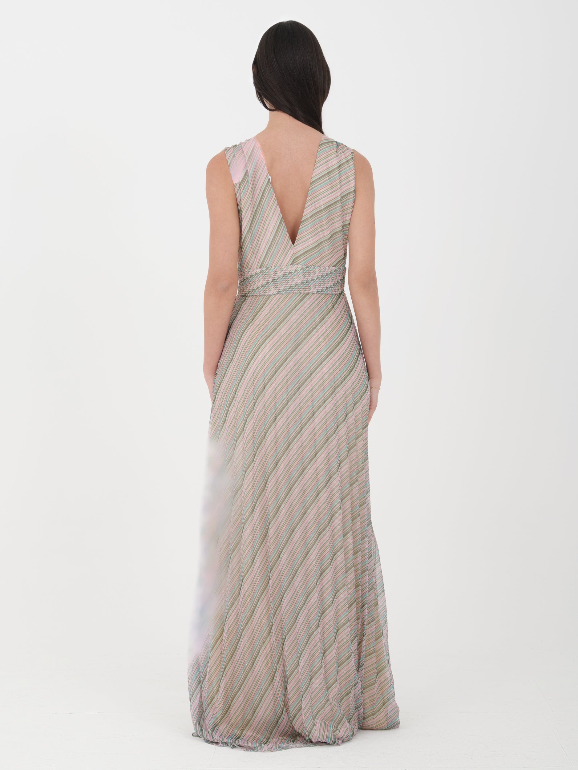 Abito lungo Nenette modello Auspicio