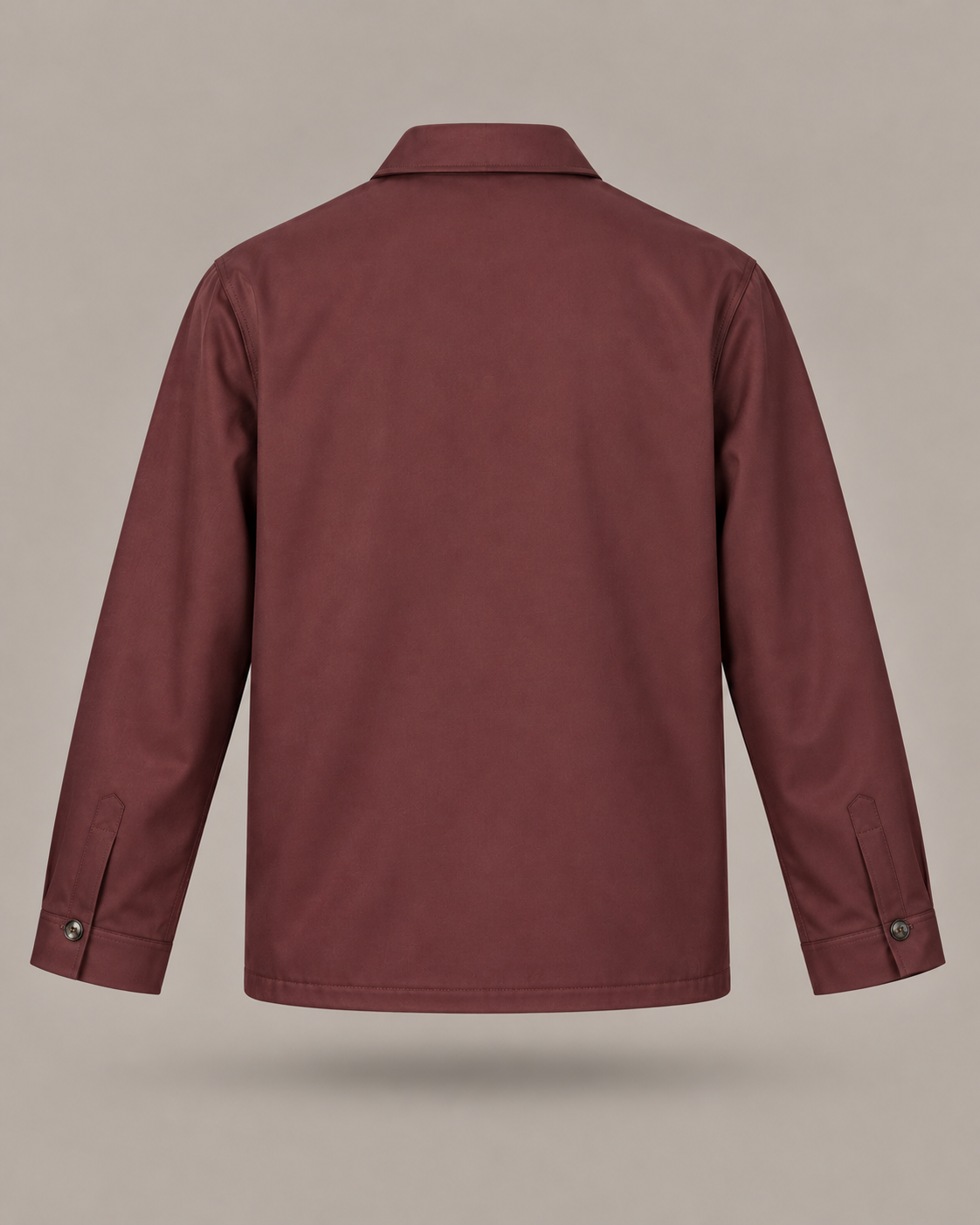 MICHAEL COAL - Overshirt bordeaux