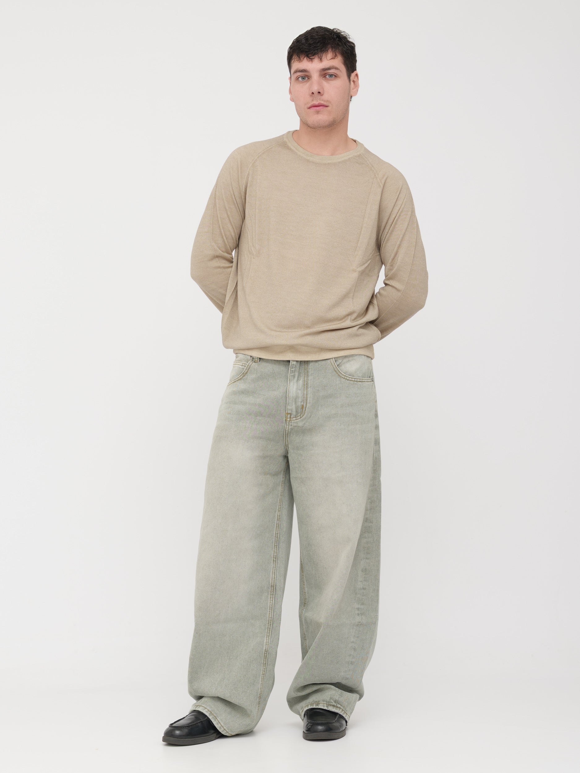 H953 - pullover beige