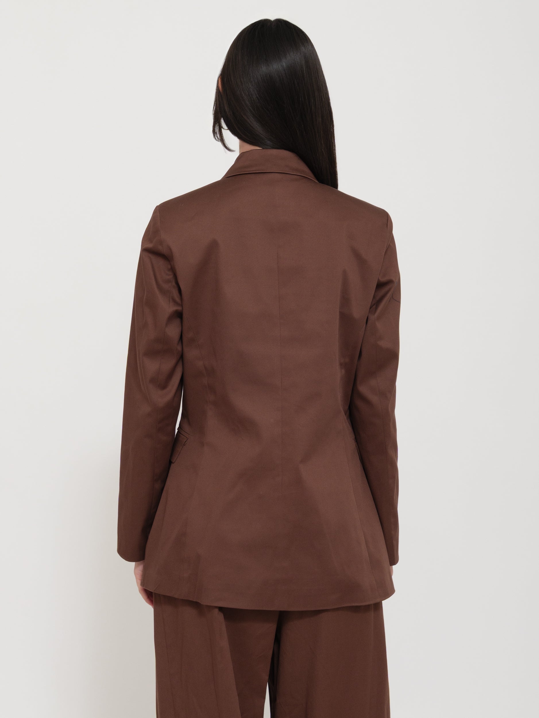 Blazer Marrone Monopetto “Tensione”