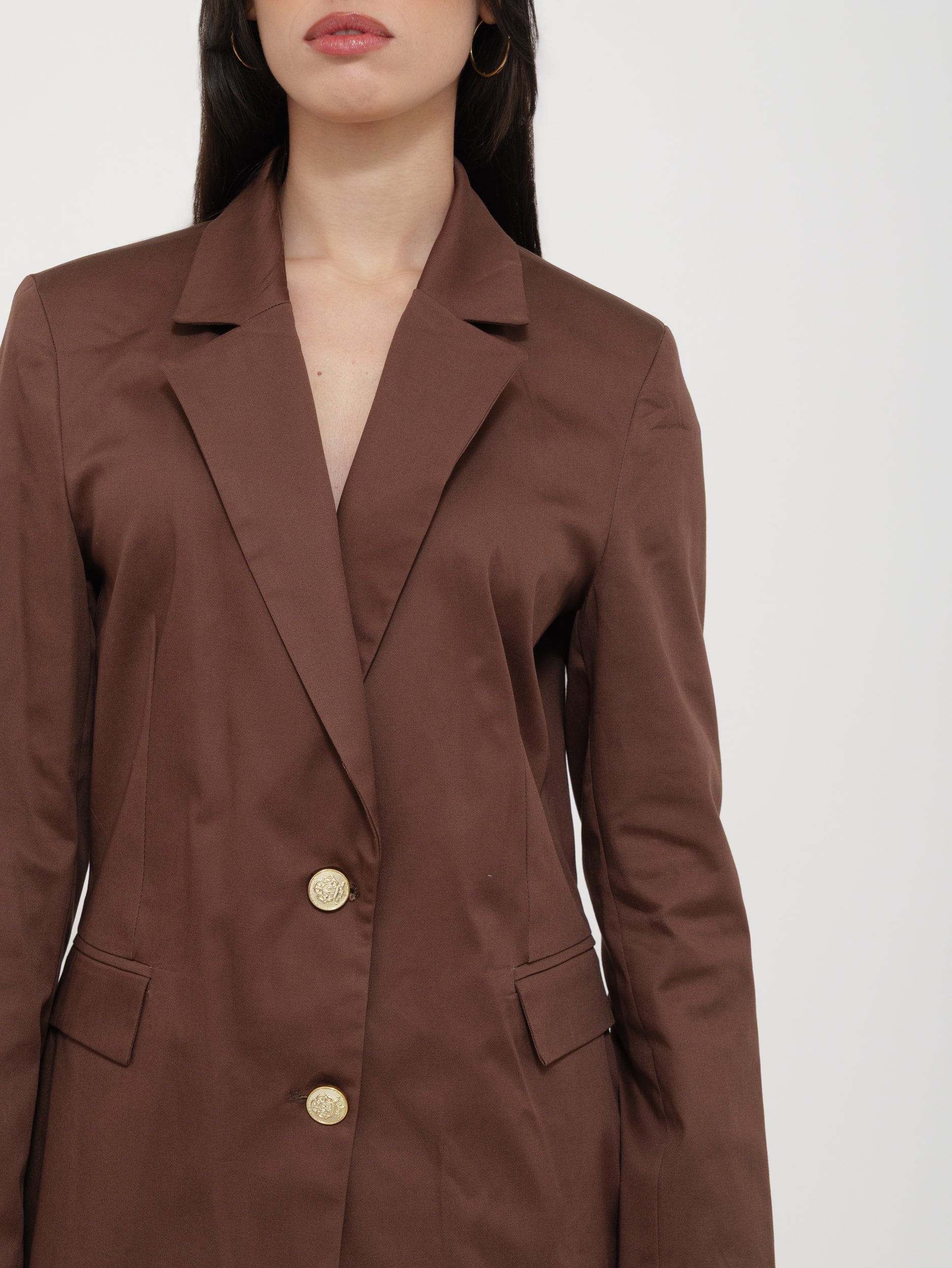 Blazer Marrone Monopetto “Tensione”