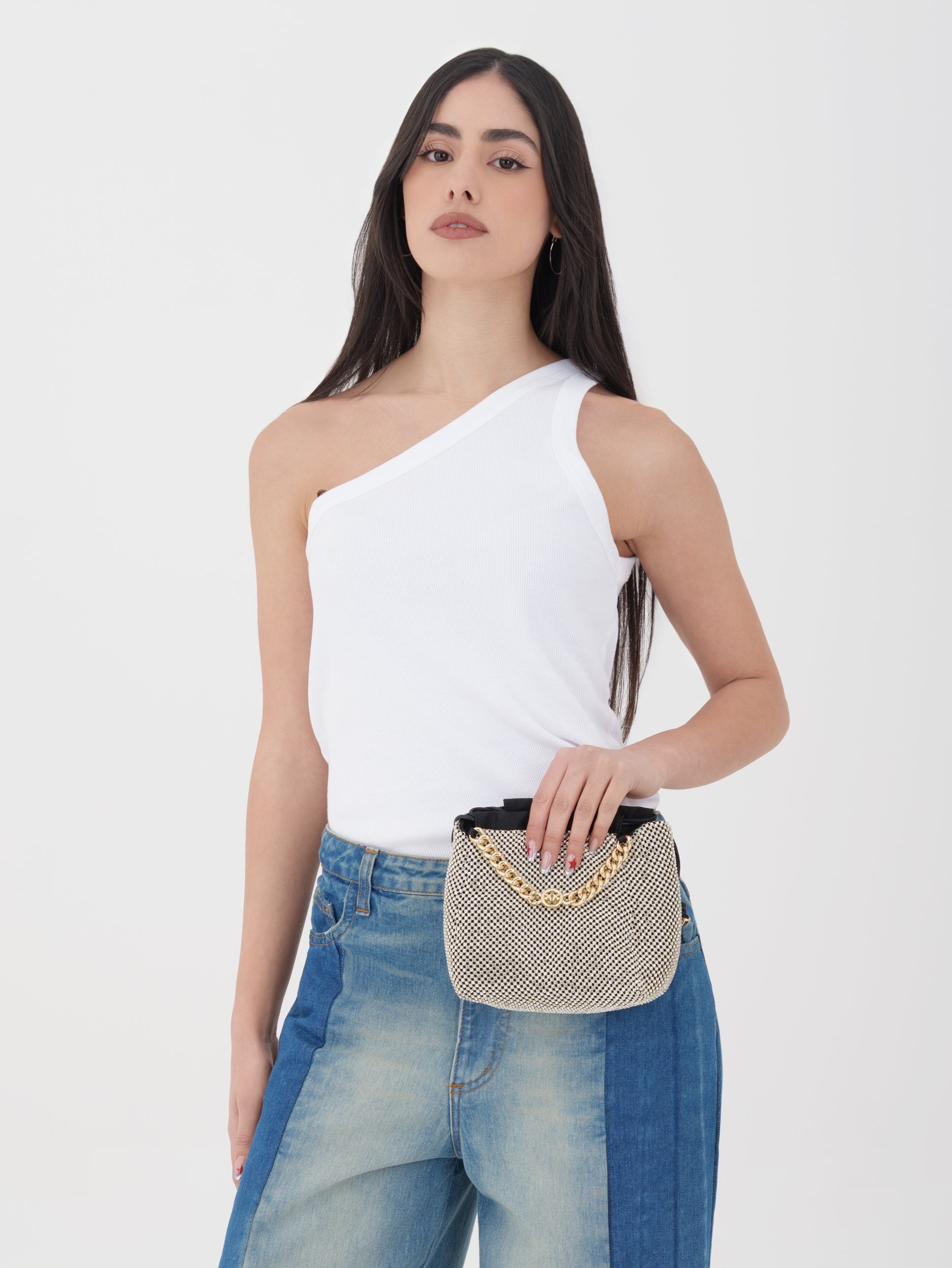 Pinko - Pochette Atalanta black