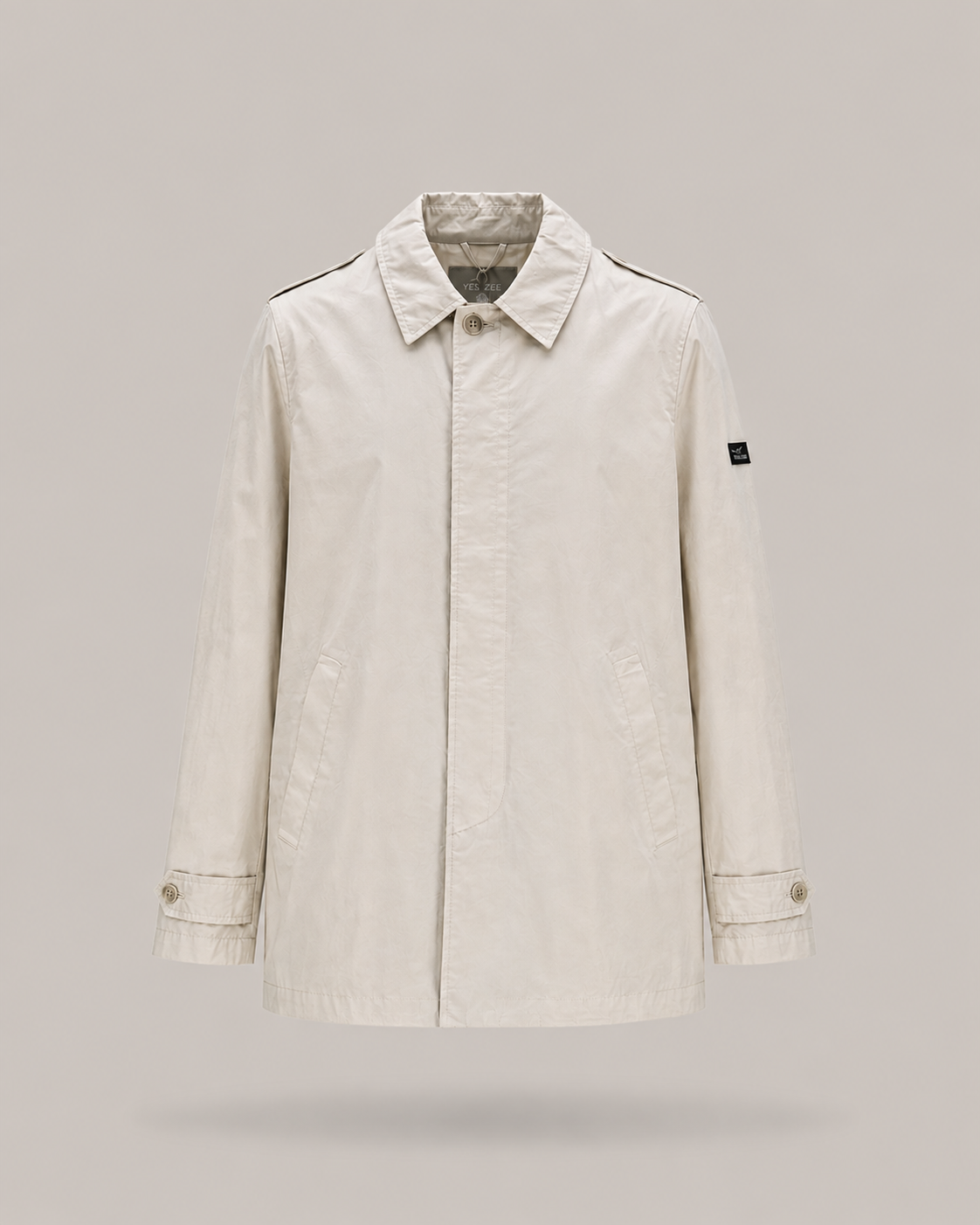 YES ZEE - trench corto beige