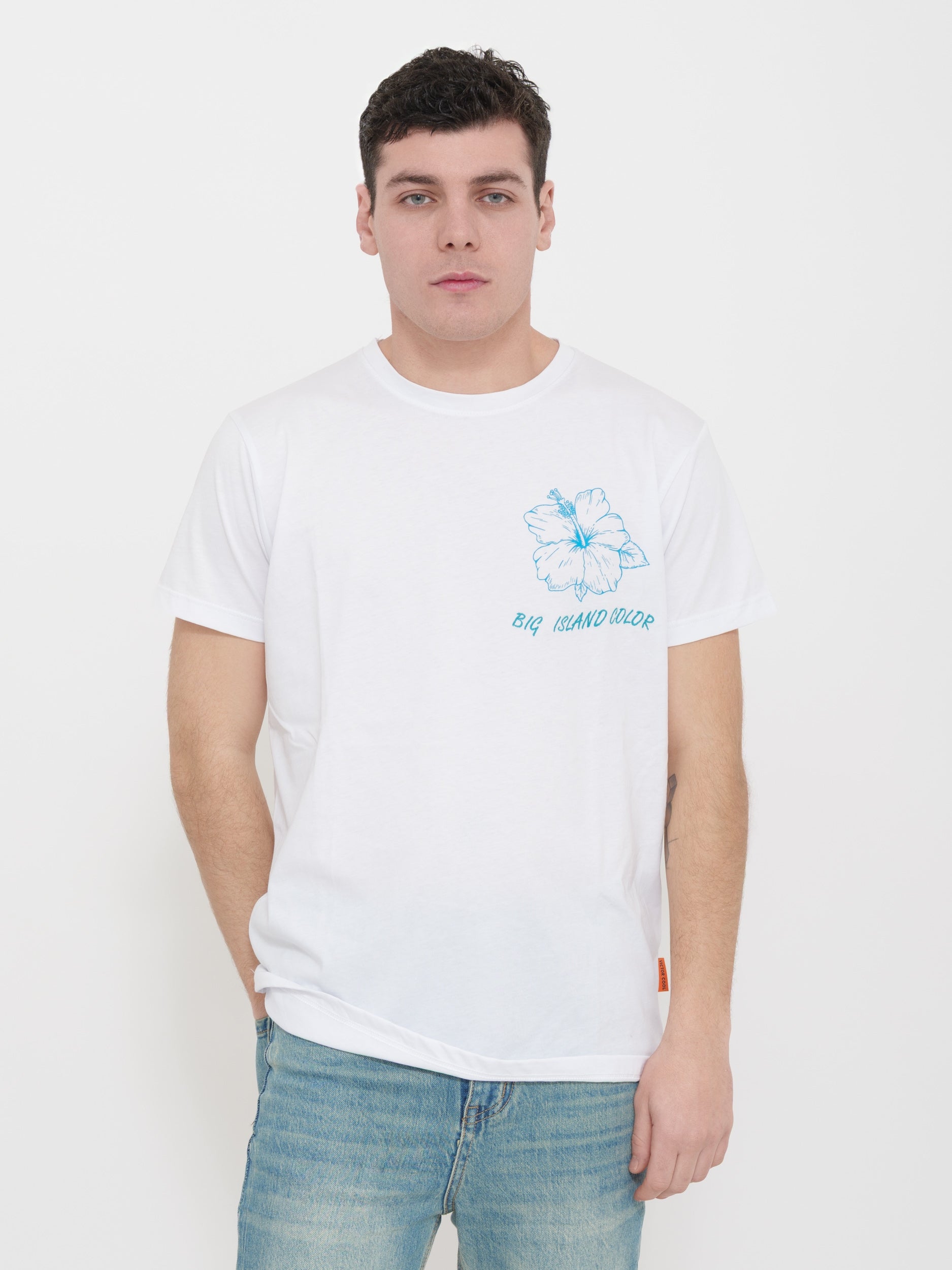 T-shirt victor cool stampa 100% cotone Made in Italy