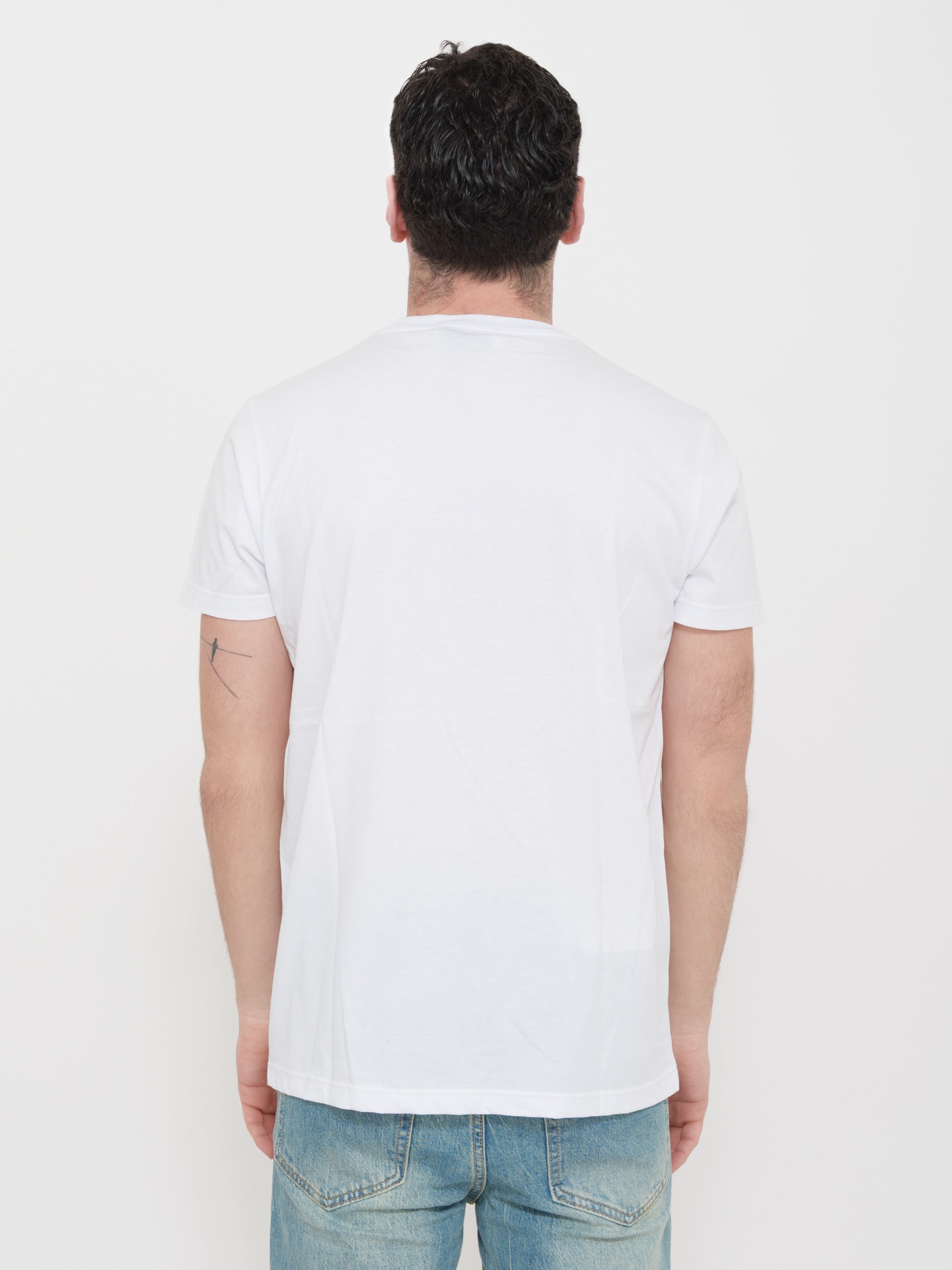 T-shirt victor cool stampa tasca 100% cotone Made in Italy