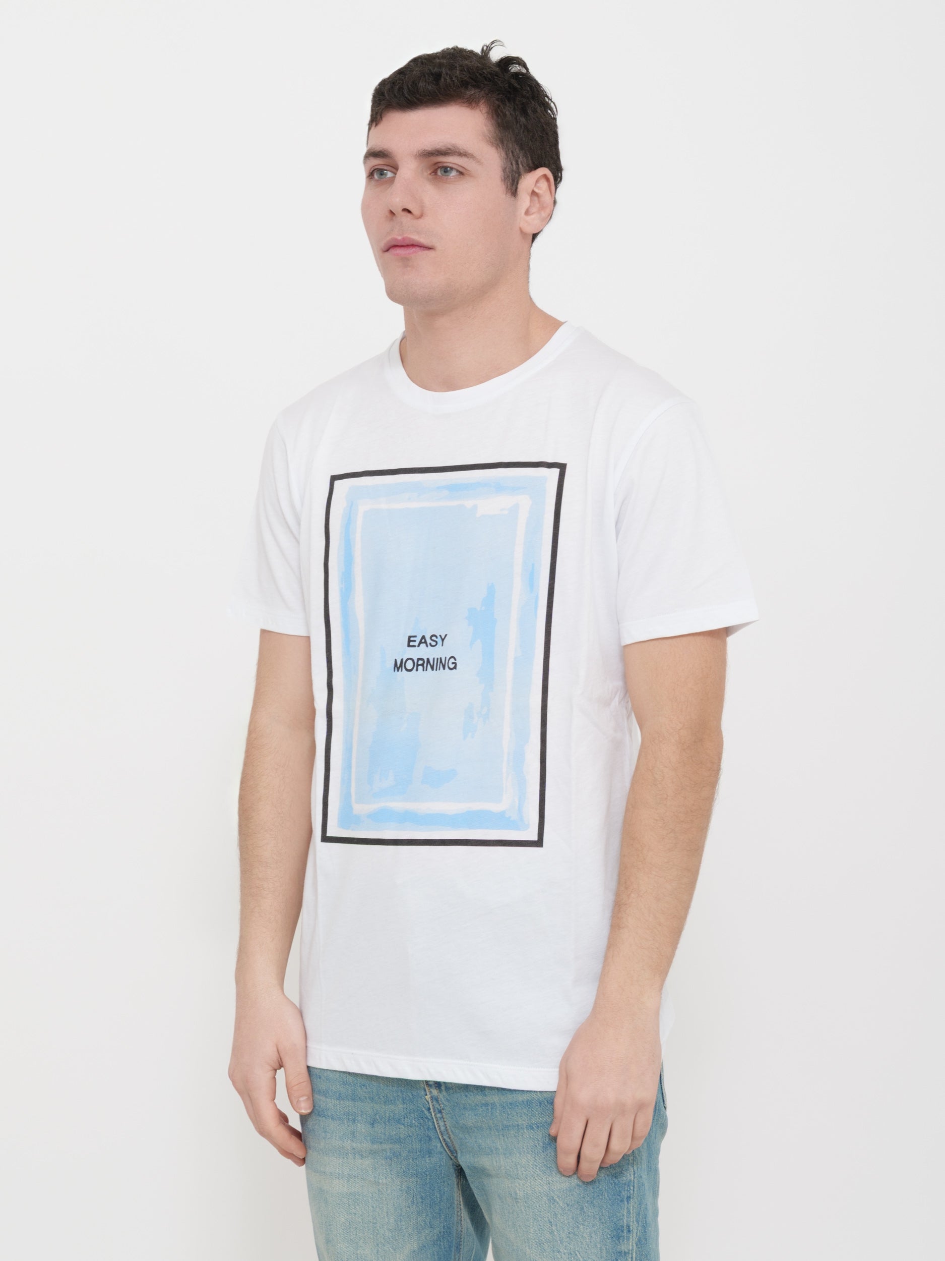 T-shirt Victor cool easy morning 100% cotone Made in Italy