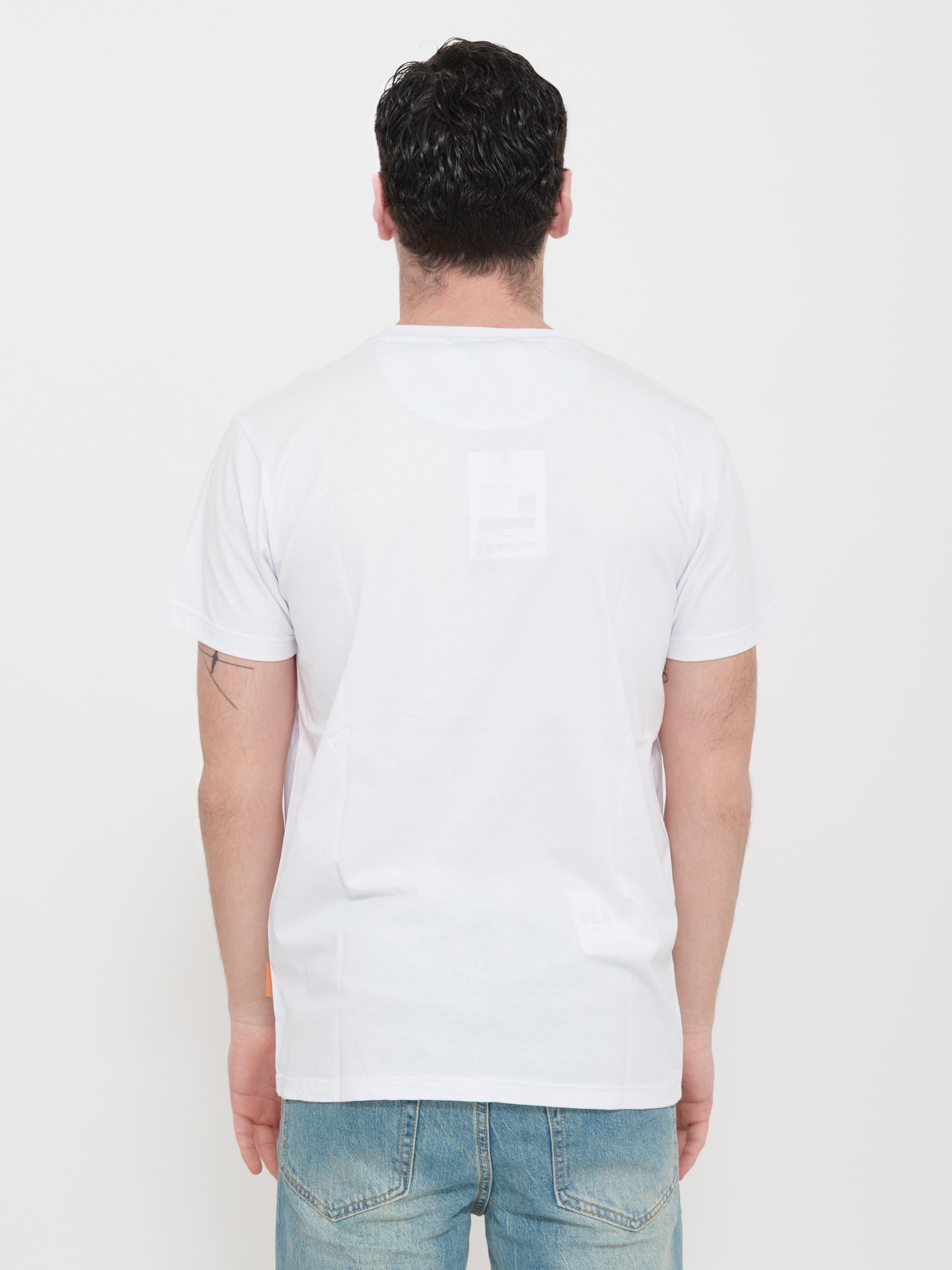 T-shirt victor cool stampa tasca 100% cotone Made in Italy