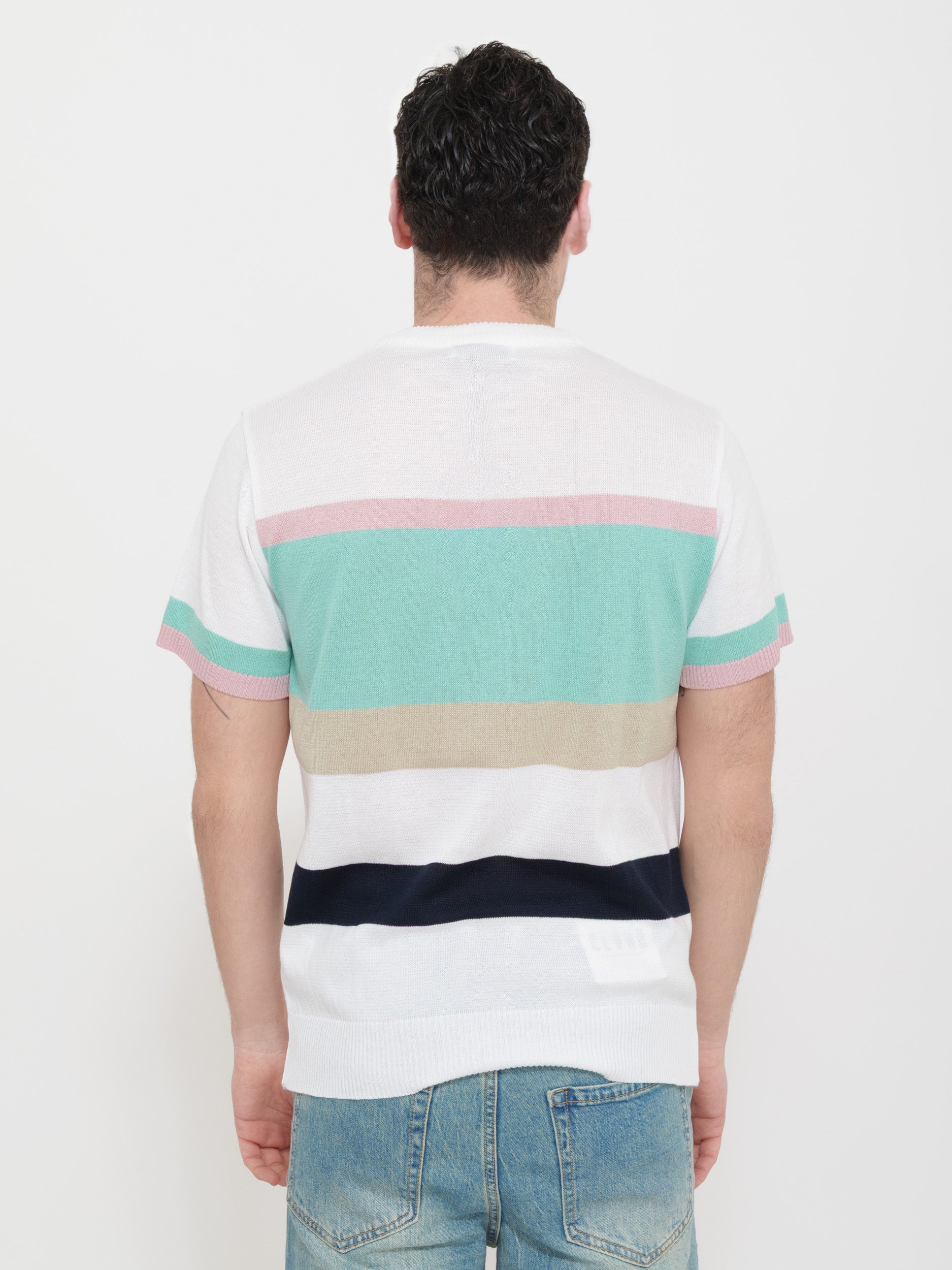 Maglia in filo manica corta victor cool 100% cotone Made in italy