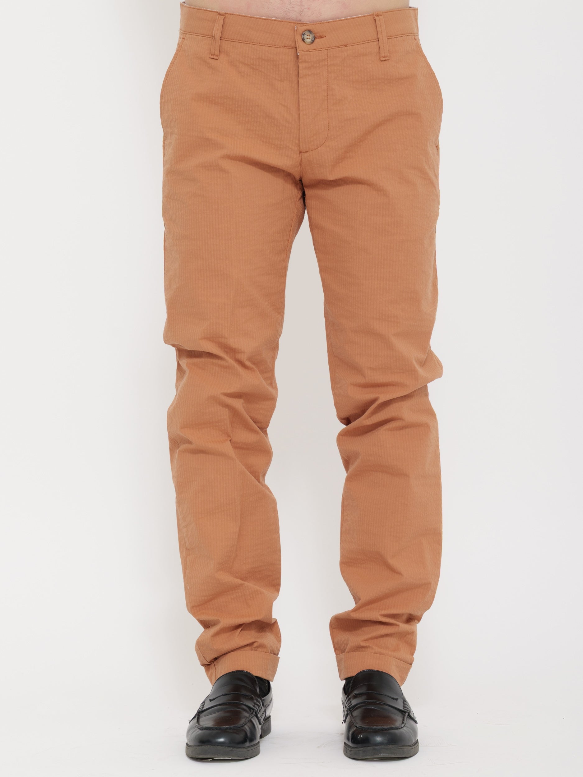 Pantalone victor cool classic fit coccio