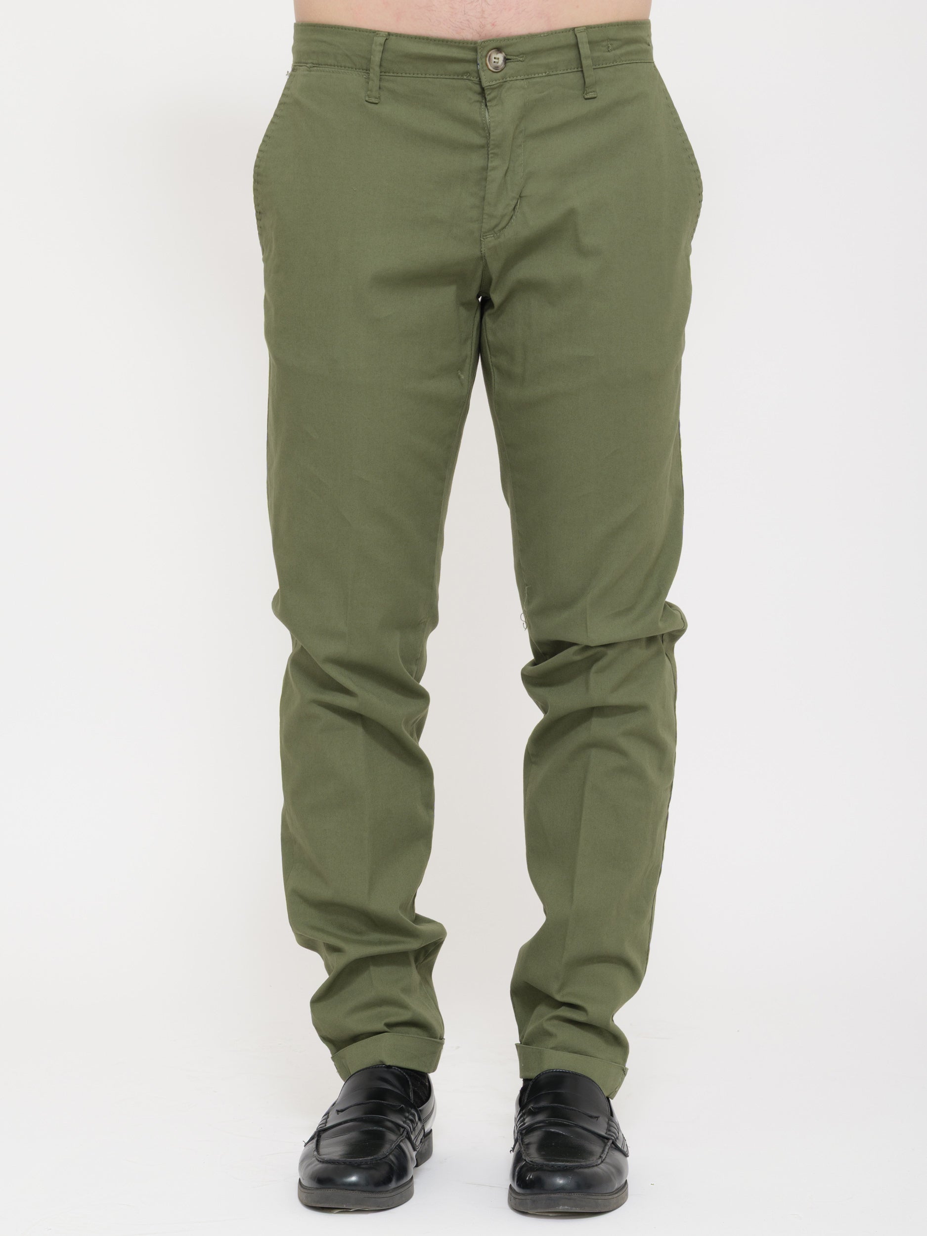 Pantalone Victor cool classic fit verde