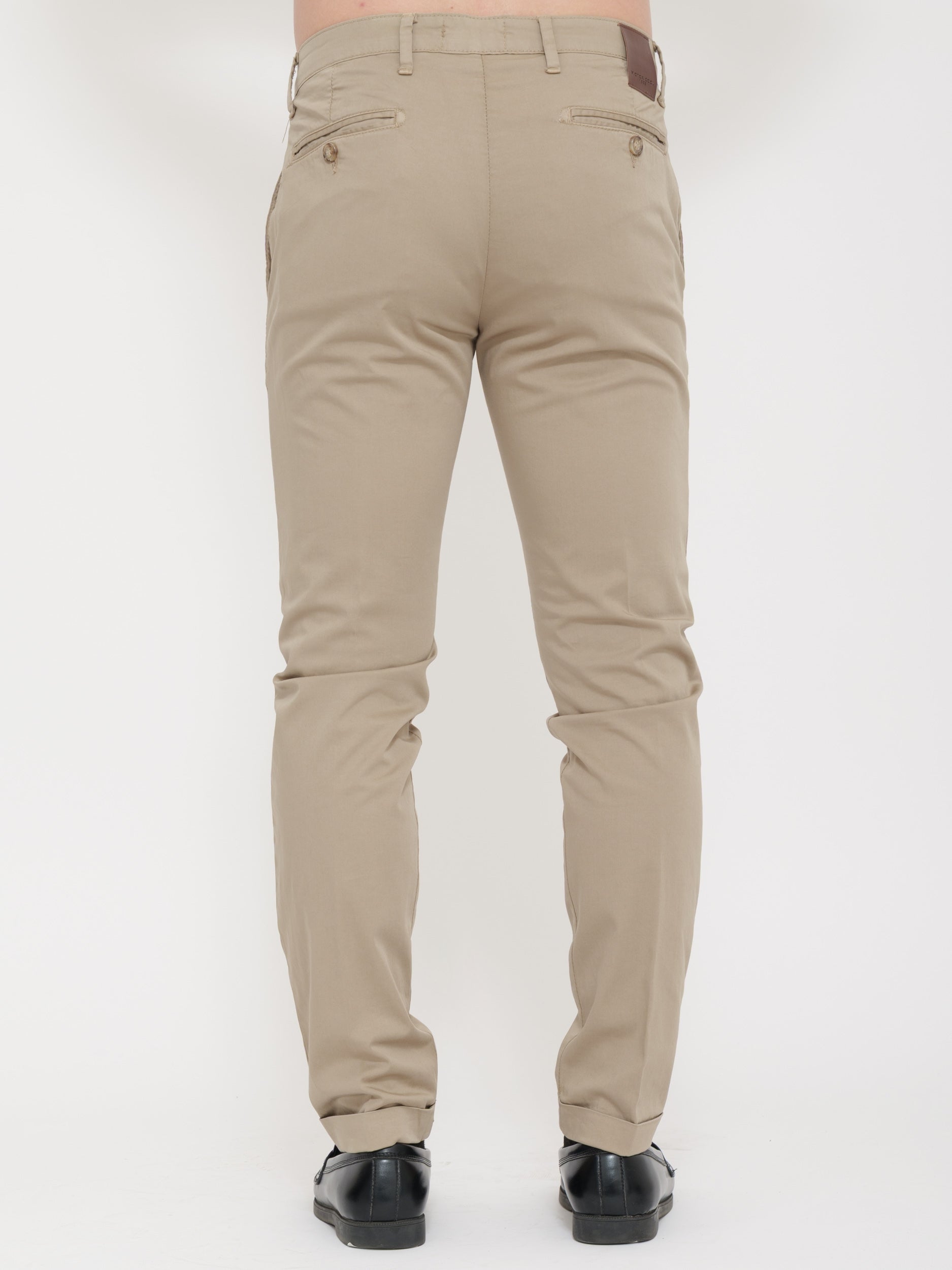 Pantalone  fit skinny beige victor cool