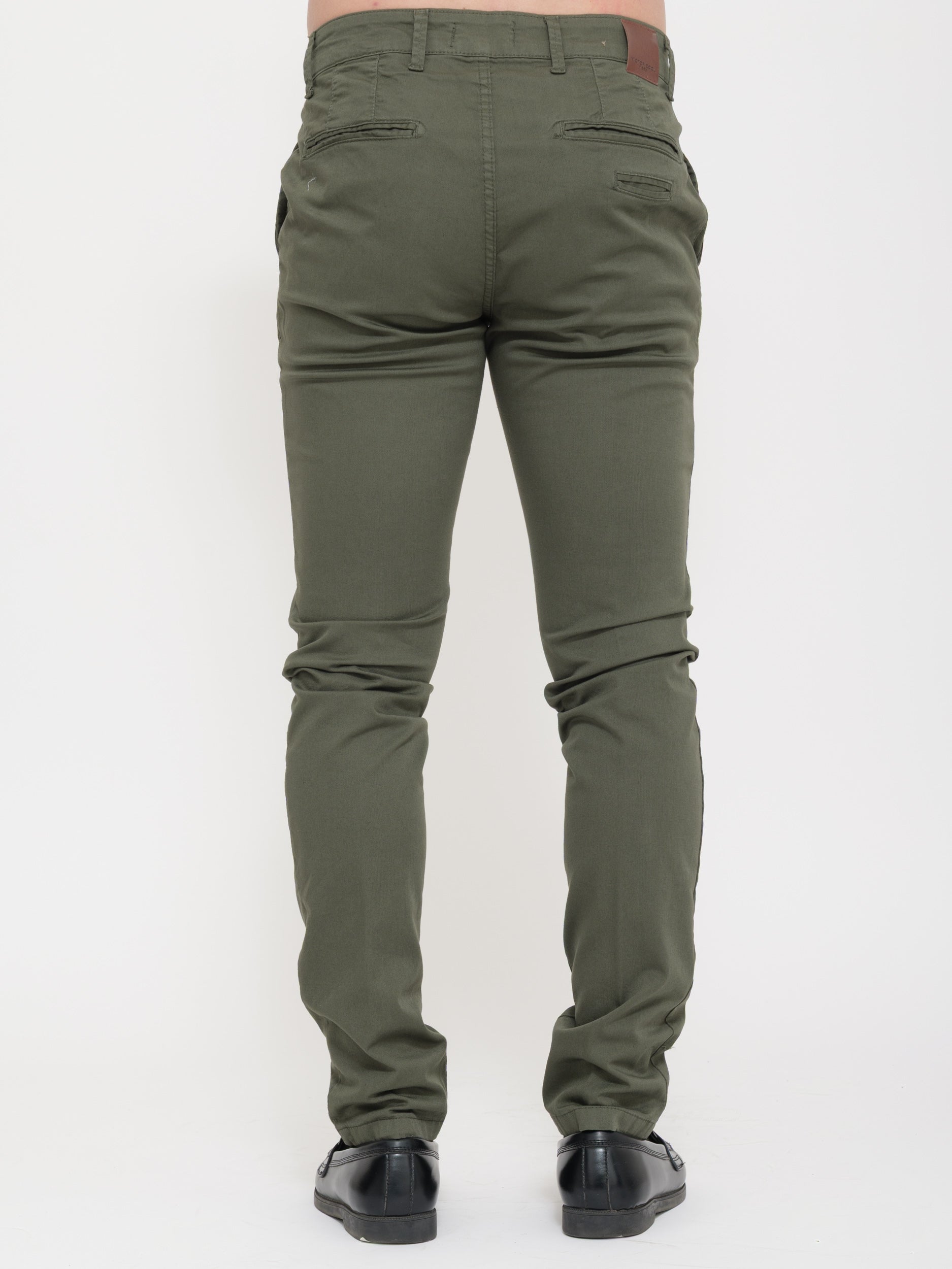 Pantalone Victor cool  verde skinny fit