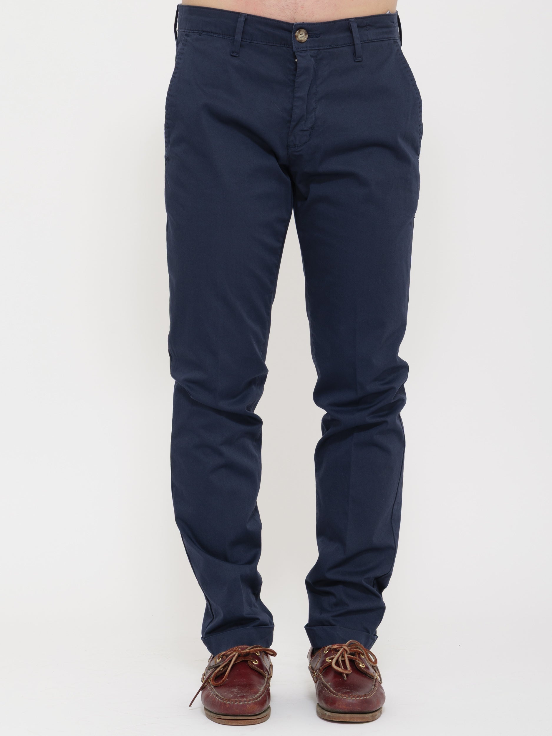 Pantalone Victor cool classic fit blu