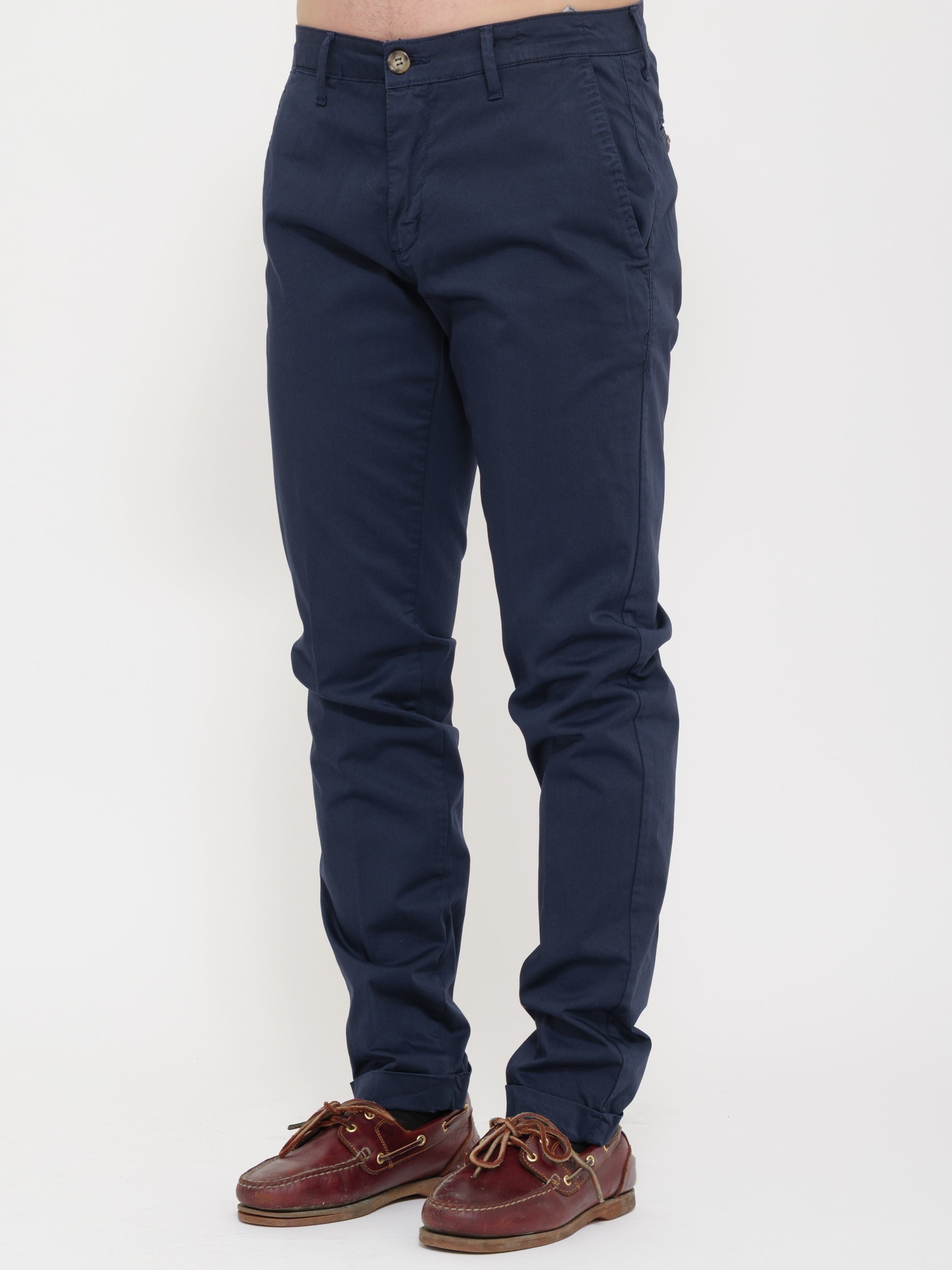 Pantalone Victor cool classic fit blu
