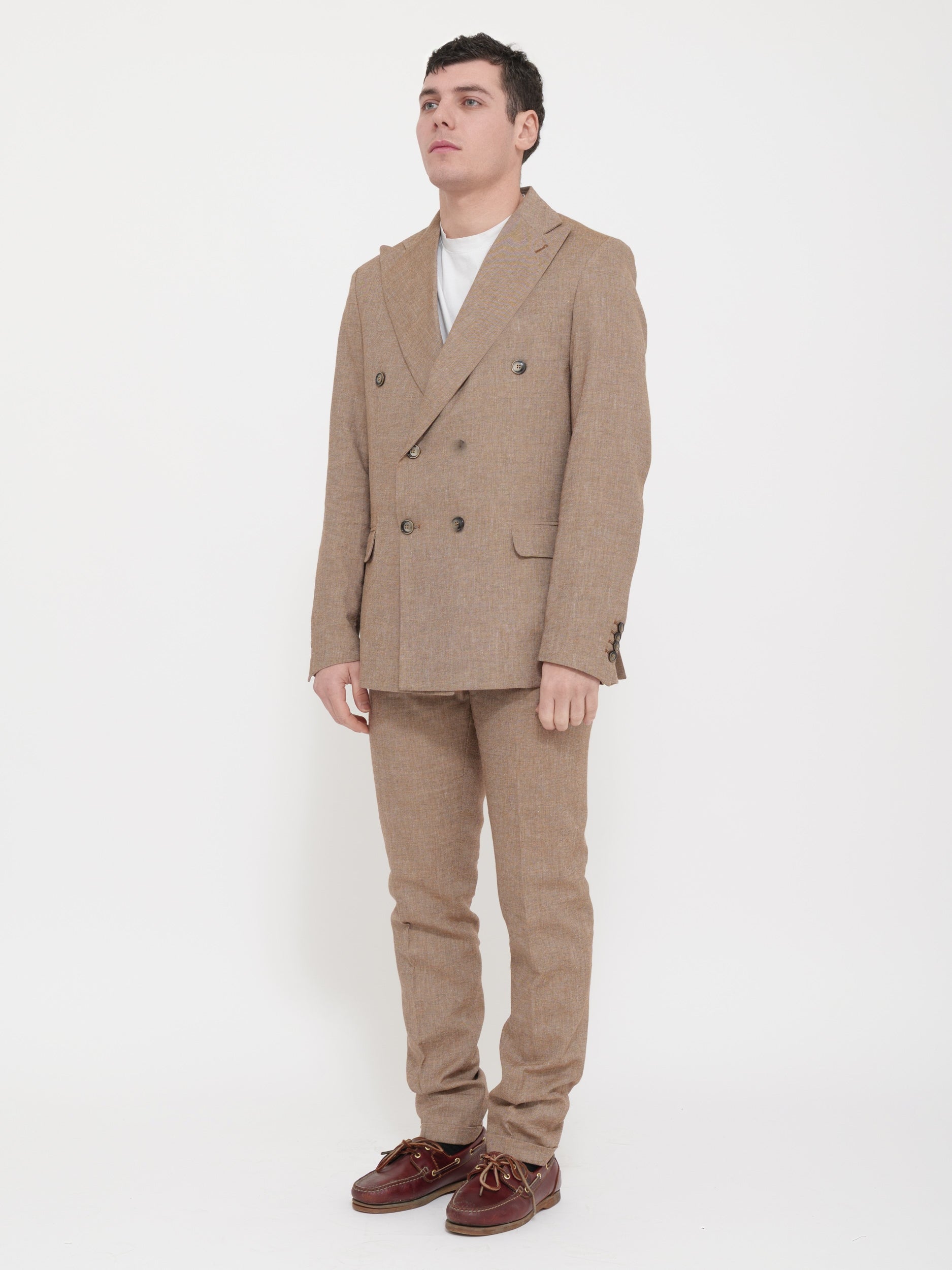 Completo doppio petto 100% cotone victor cool